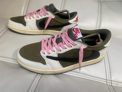 Travis Scott × Nike Air Jordan 1 Low OG SP "Reverse Olive"