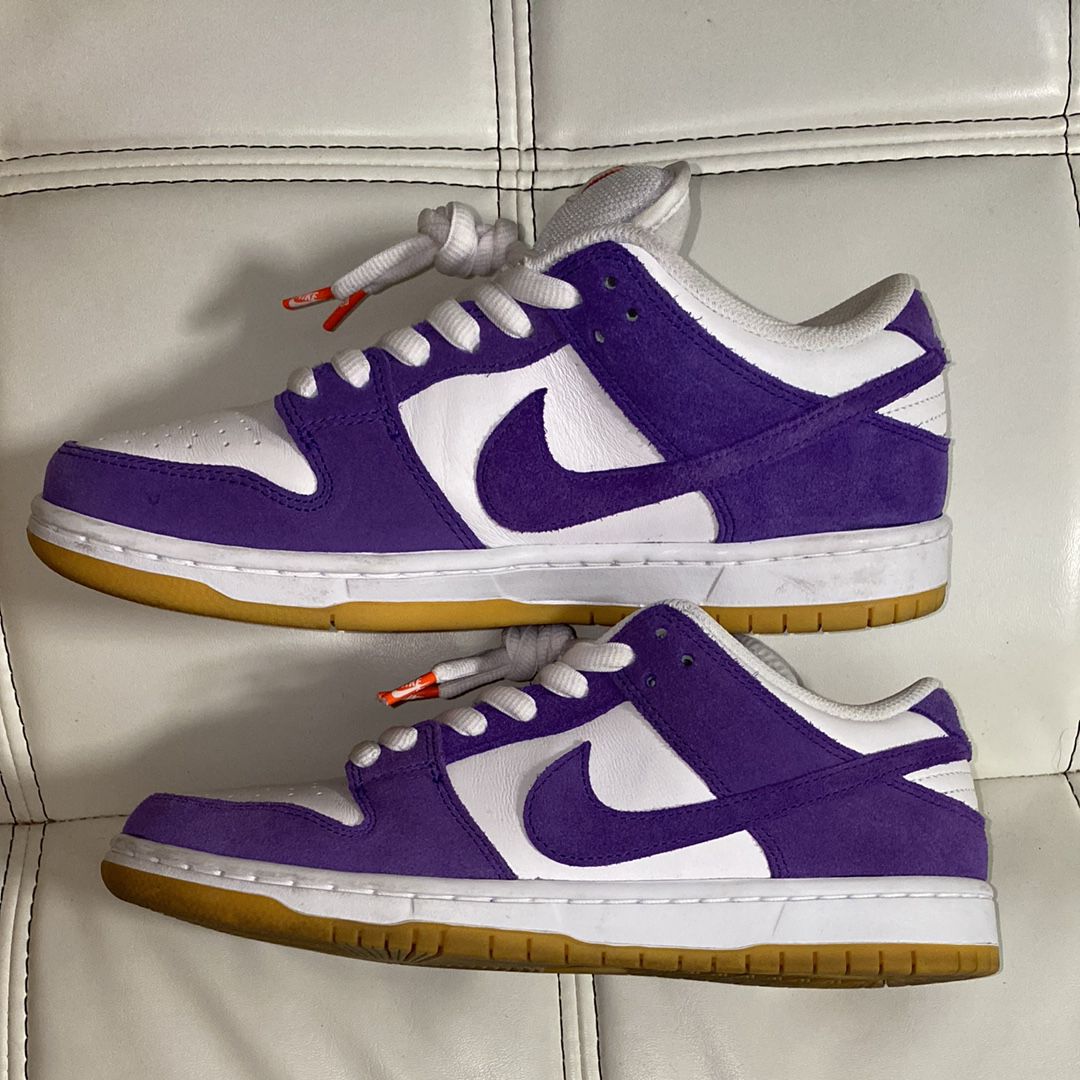 Nike SB Dunk Low Pro ISO Orange Label "Court Purple Gum"