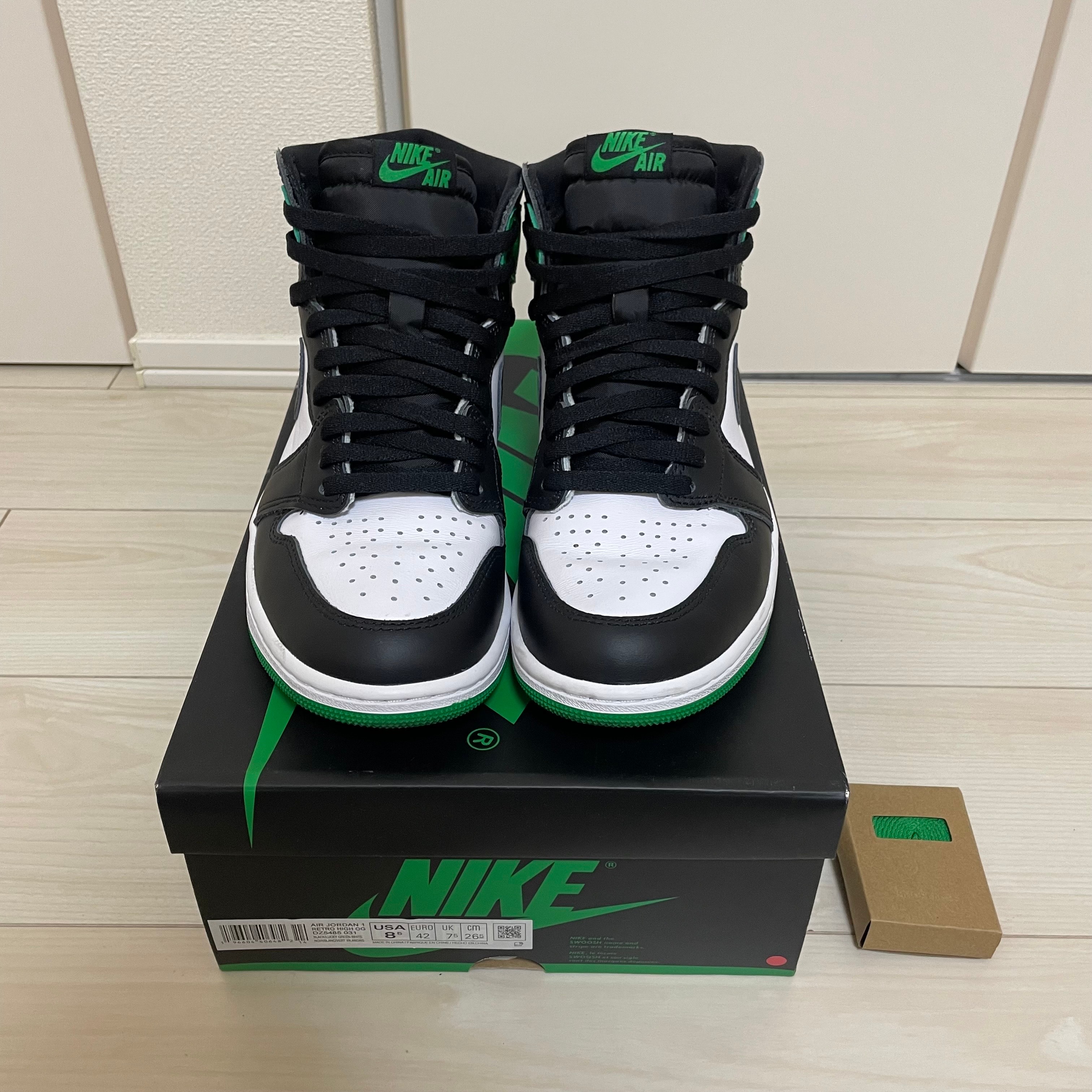Nike Air Jordan 1 Retro High OG "Celtics/Black and Lucky Green" (2023)