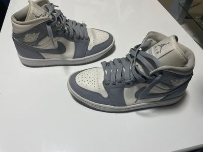 Nike Women's Air Jordan 1 Mid "Grey/Sail"