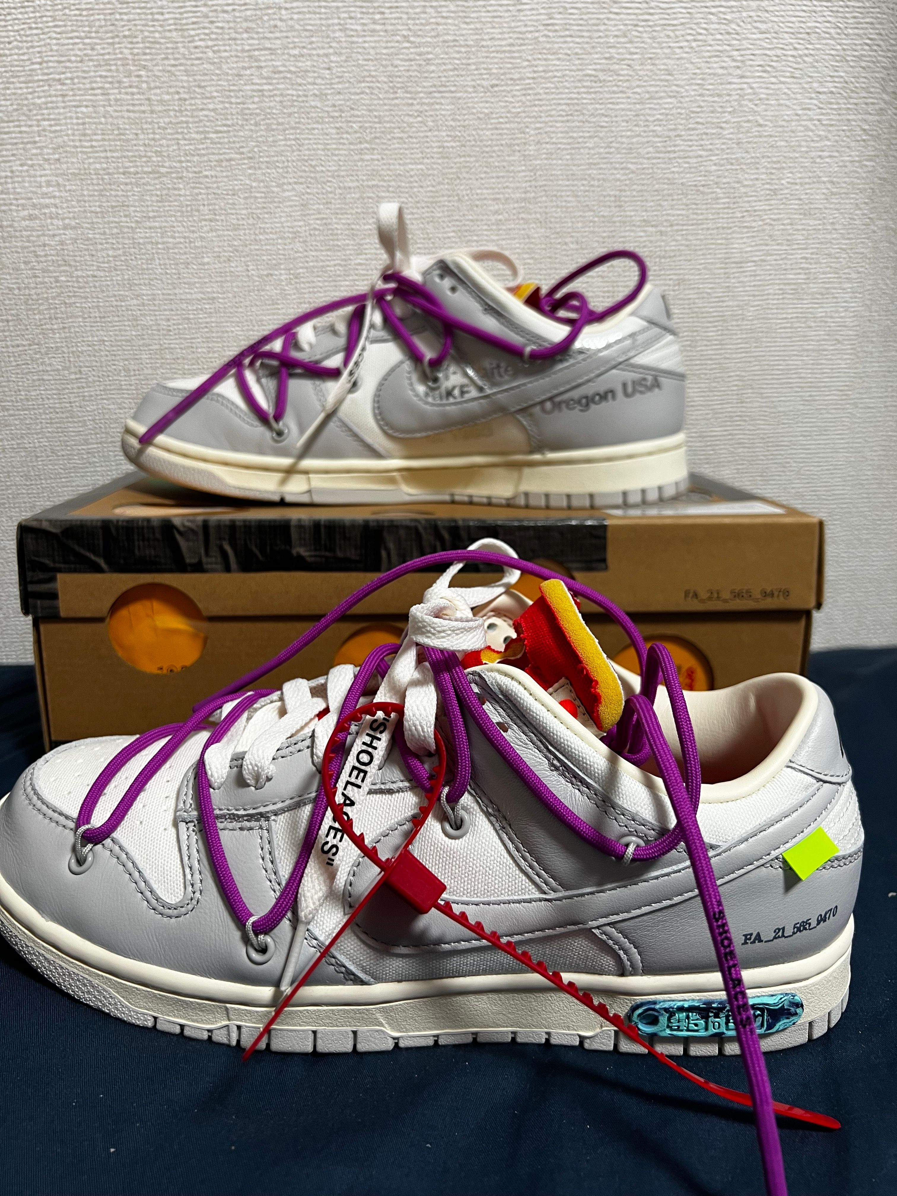 Off-White × Nike Dunk Low 1 of 50 "Lot.45"