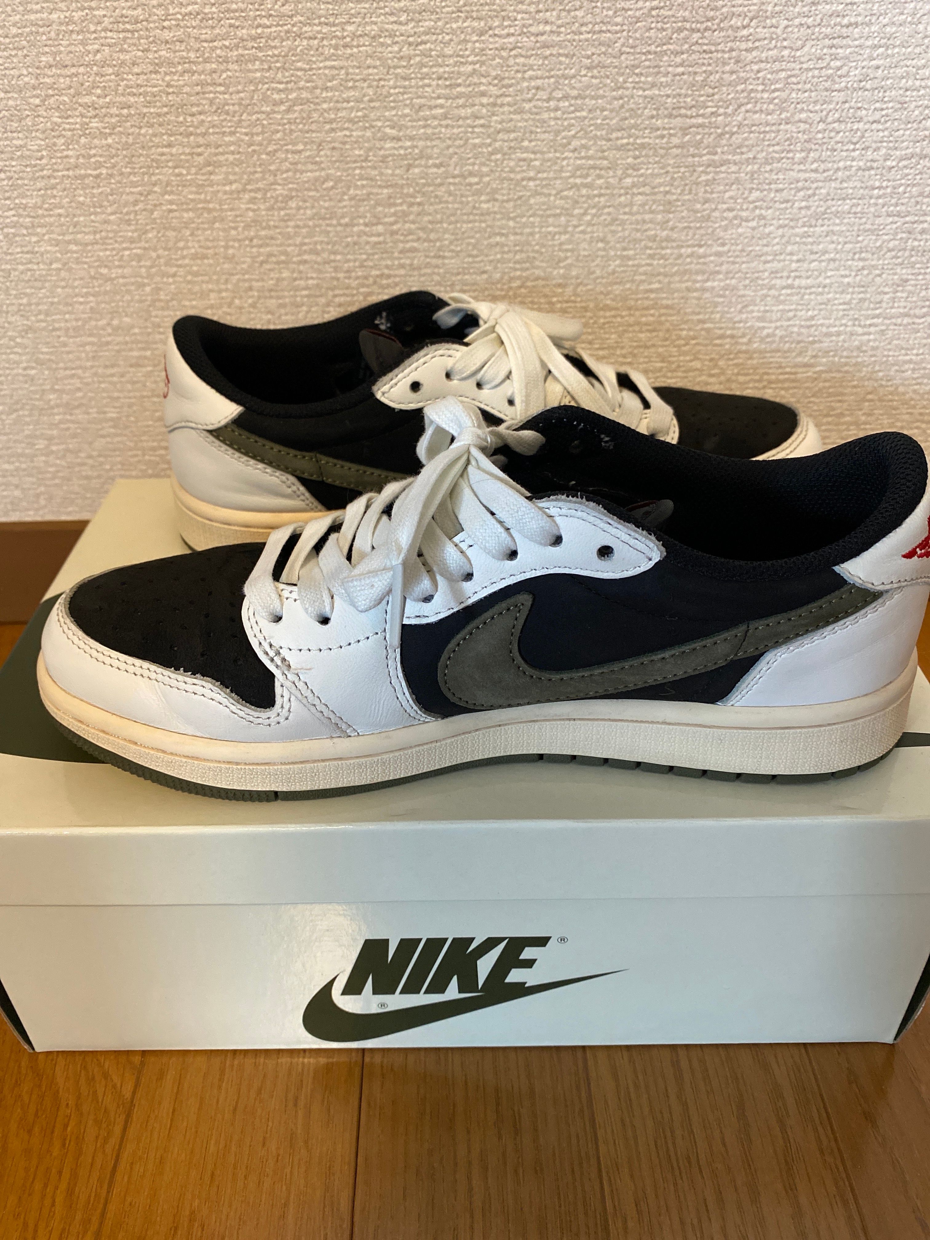 Travis Scott × Nike Women's Air Jordan 1 Low OG "Medium Olive"