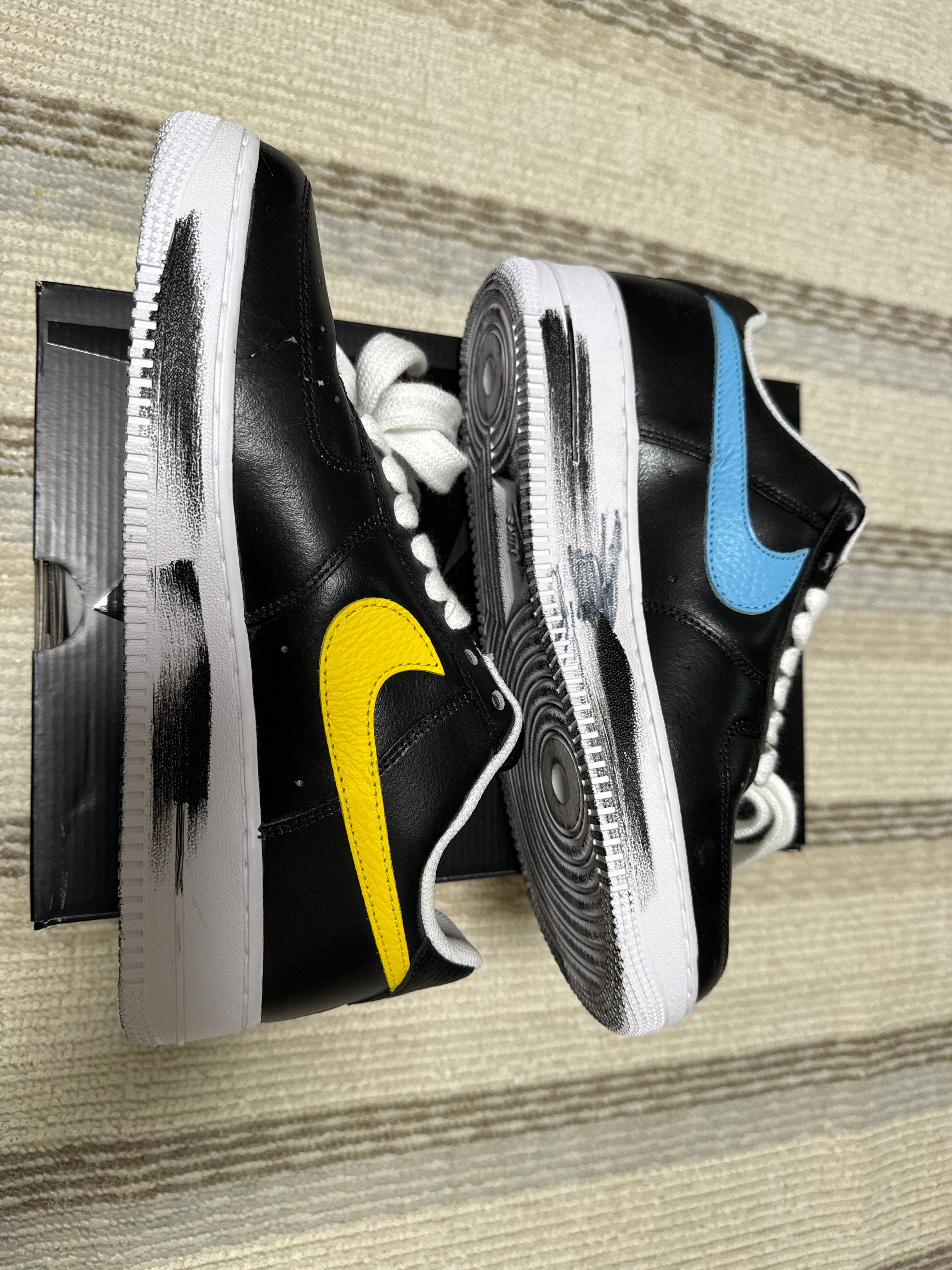 PEACEMINUSONE × Nike Air Force 1 Low '07 Para-Noise 3.0 "Black and Multi-Color" / G-DRAGON