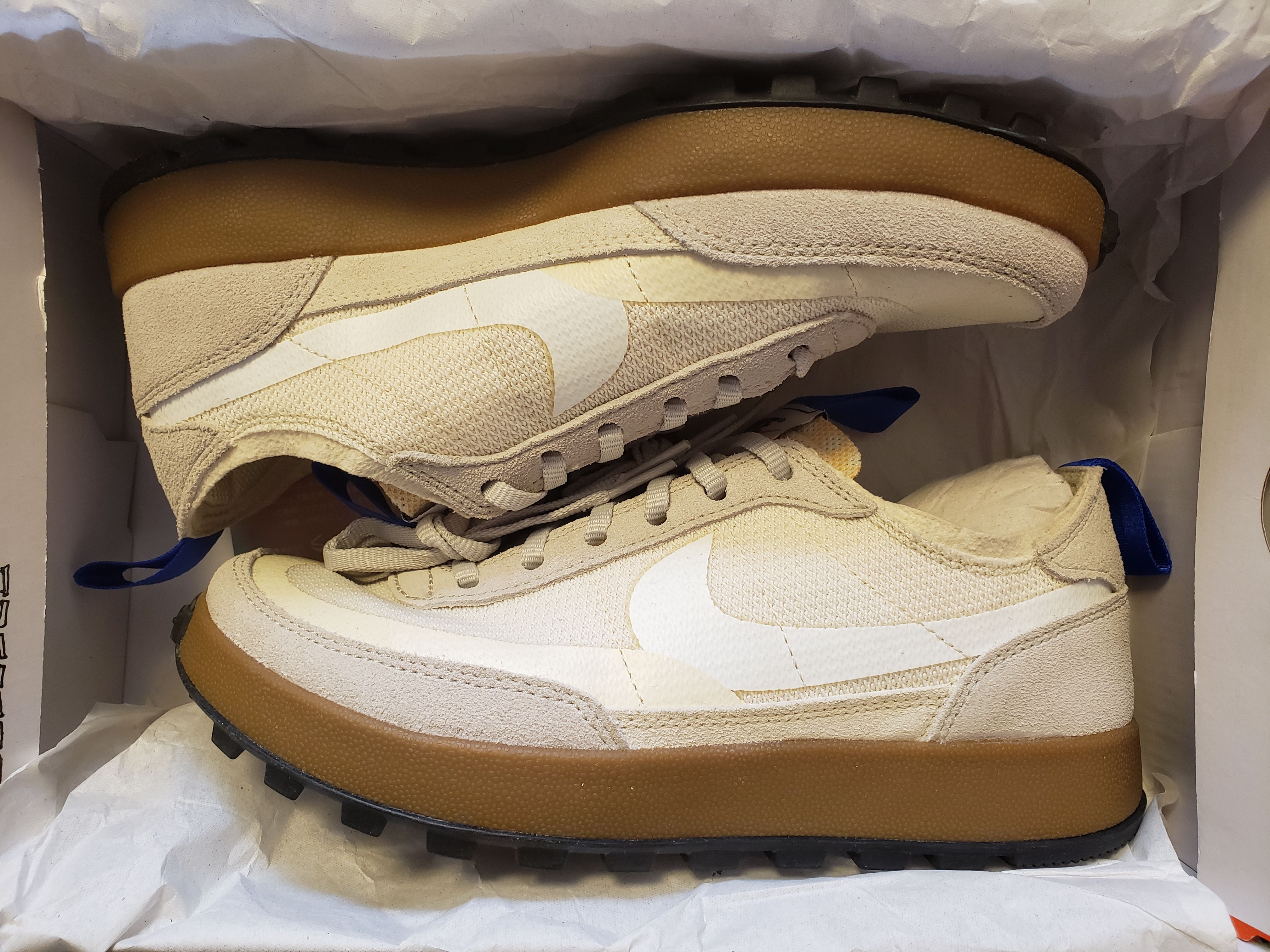 Tom Sachs × NikeCraft Women's General Purpose Shoe "Beige"