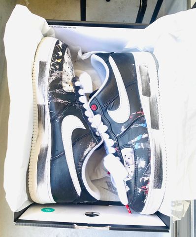 PEACEMINUSONE × Nike Air Force 1 Low Para Noise "Black" / G-DRAGON