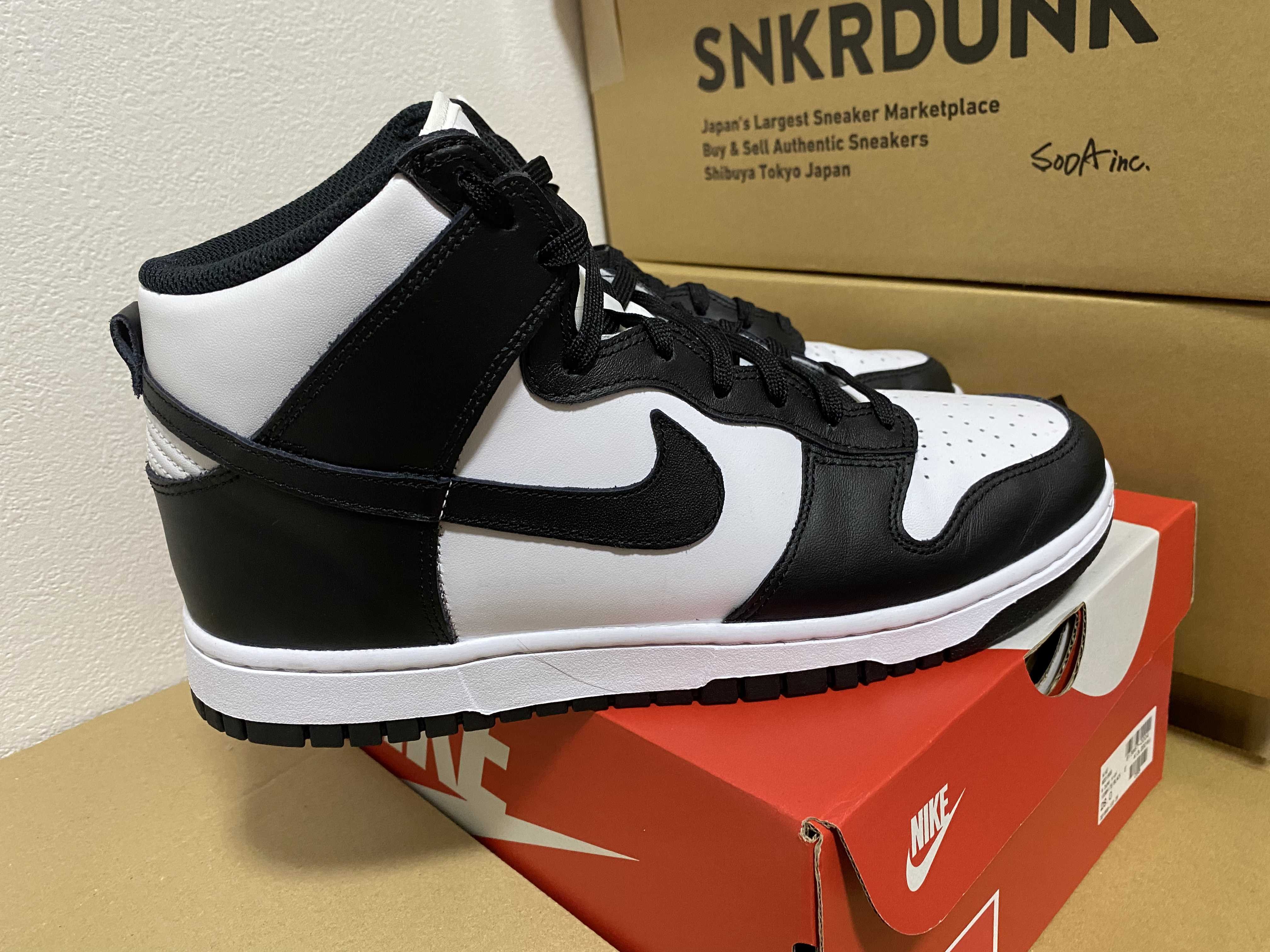 Nike Women's Dunk High "Black and White"