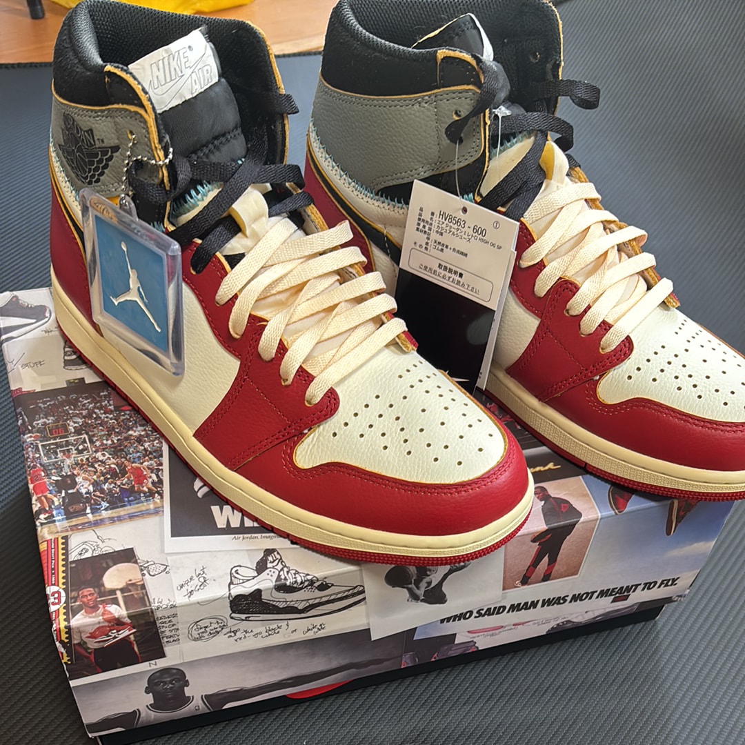 ユニオン × ナイキ エアジョーダン1 レトロ ハイ OG 