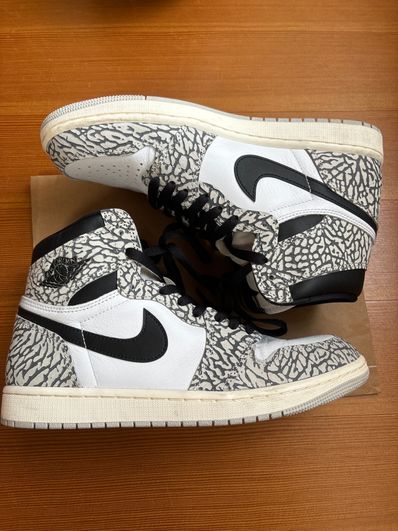 Nike Air Jordan 1 High OG "White Cement/Safari"