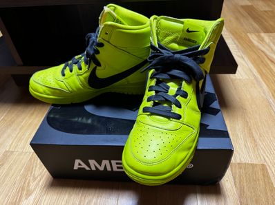 AMBUSH × NIKE DUNK HIGH "FLASH LIME"