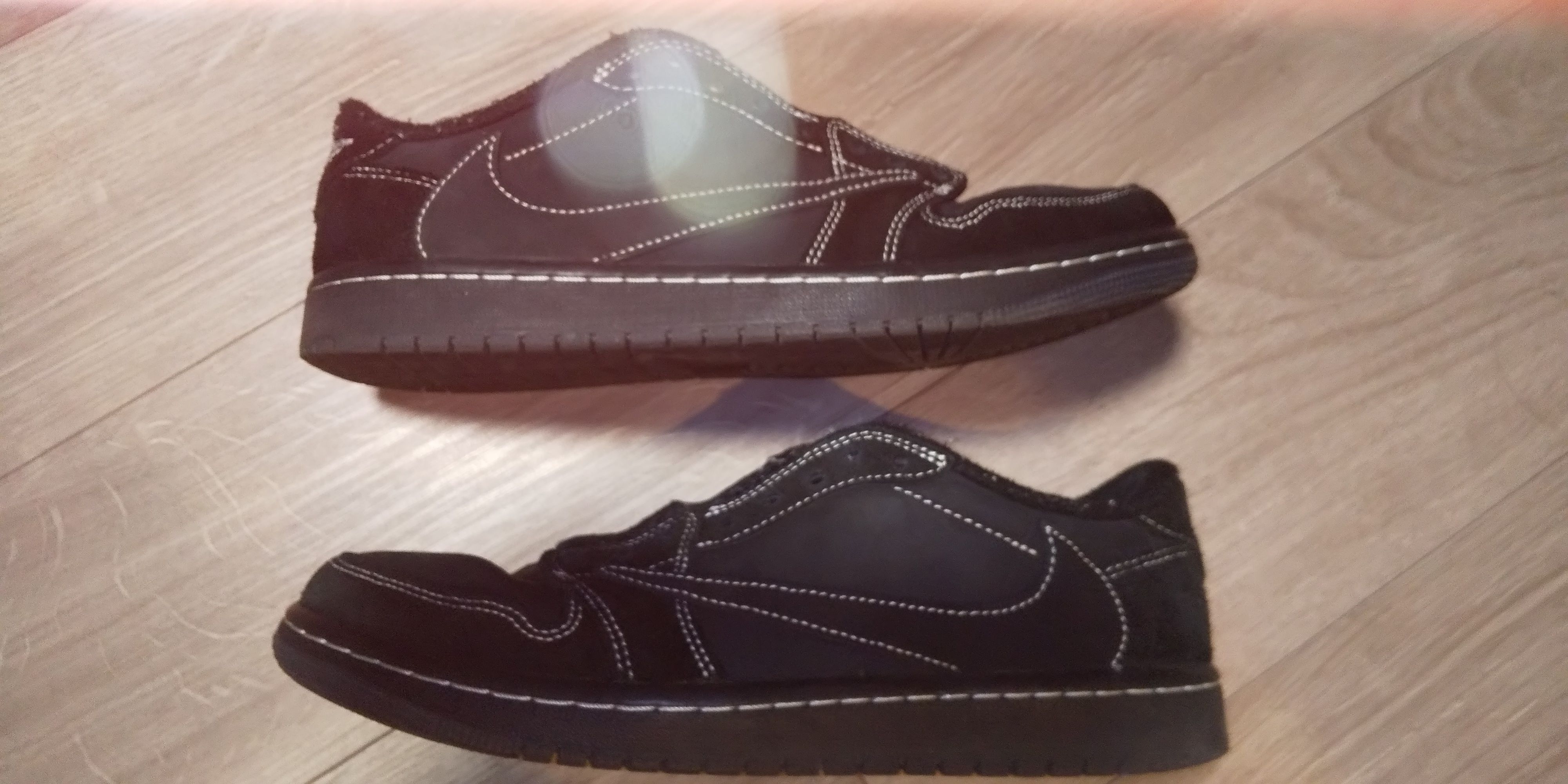 Travis Scott × Nike Air Jordan 1 Low OG SP "Black Phantom"