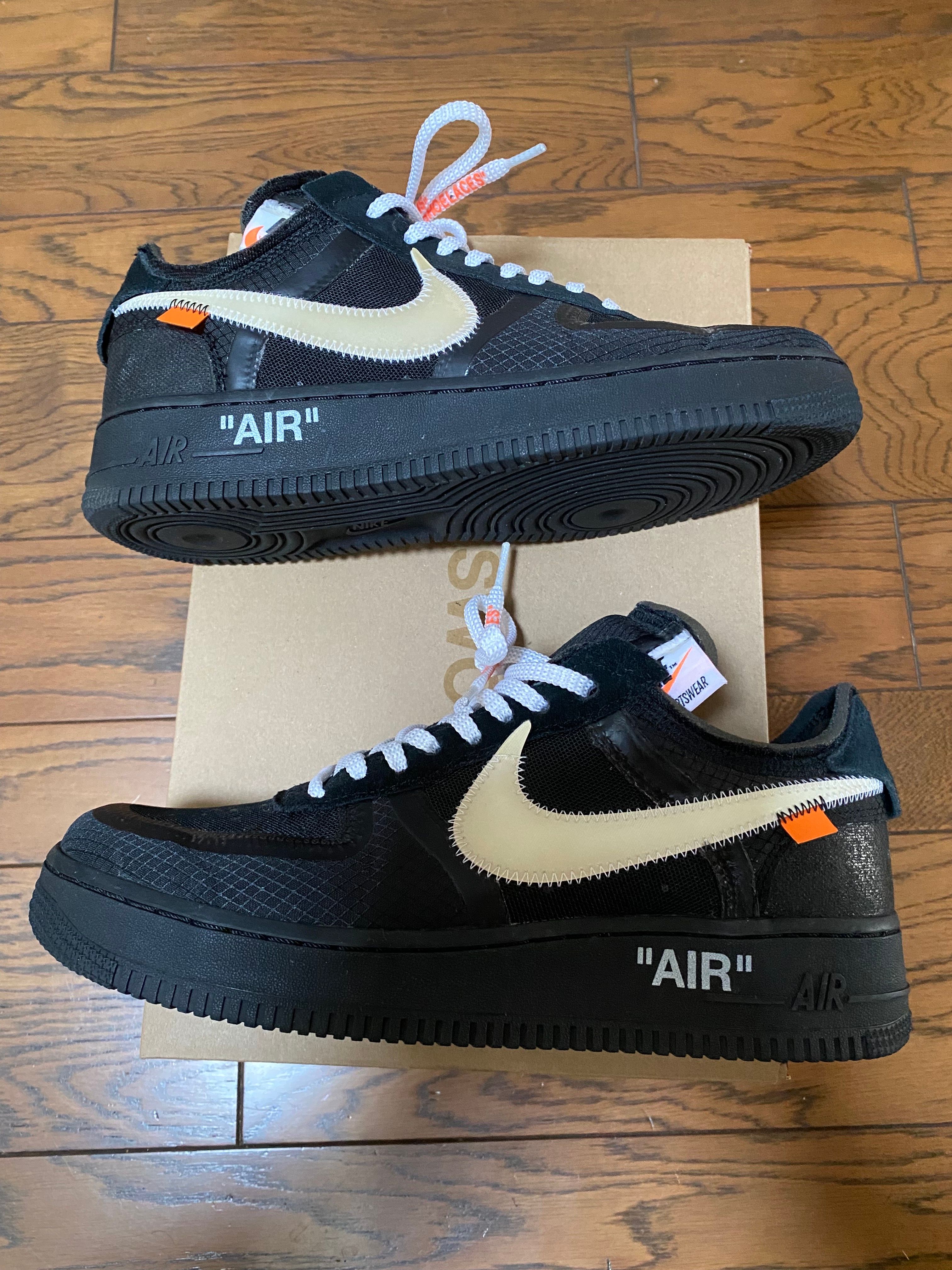 Off-White × Nike Air Force 1 Low "Black"