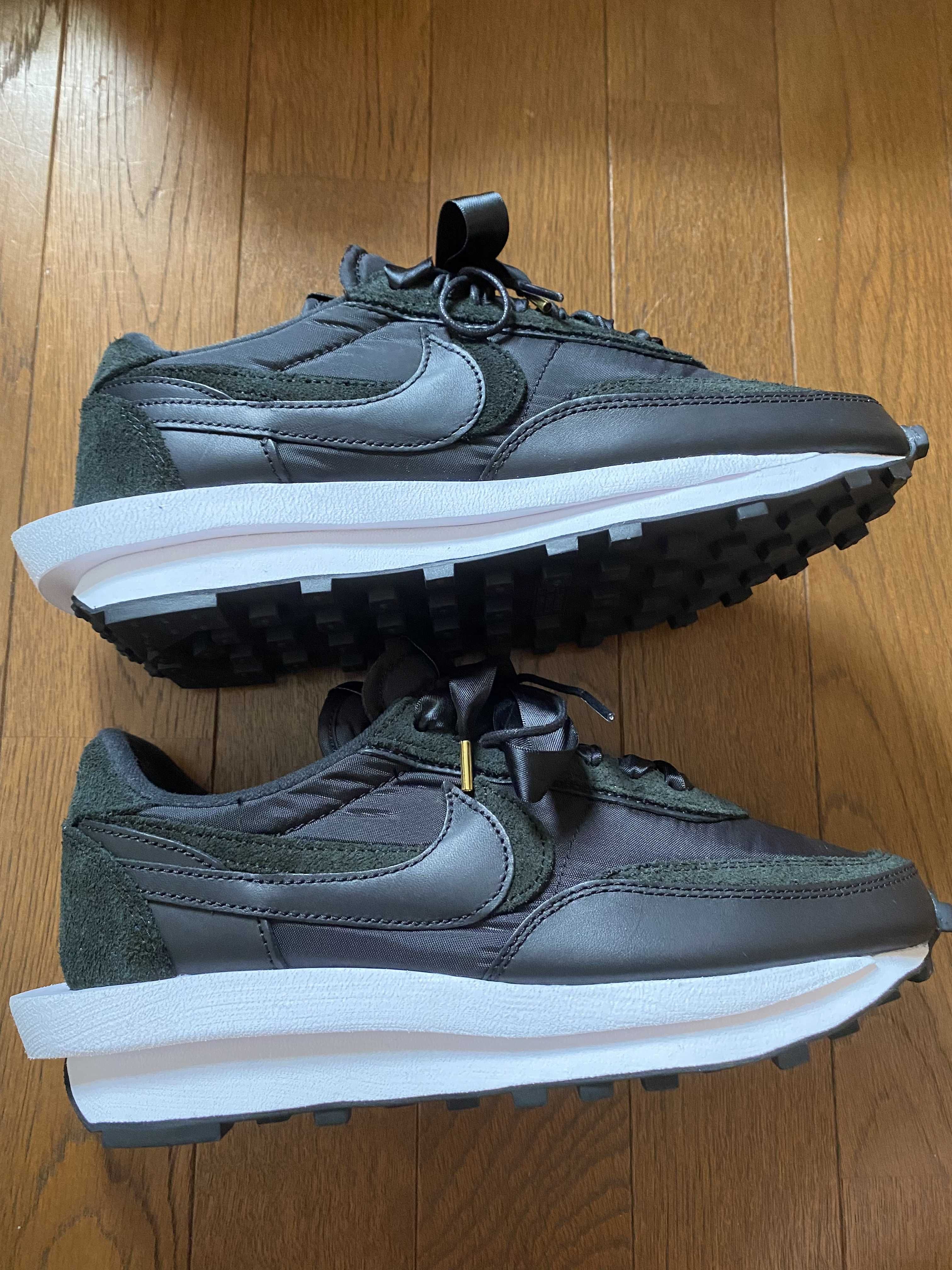 sacai × Nike LDV Waffle "Triple Black"