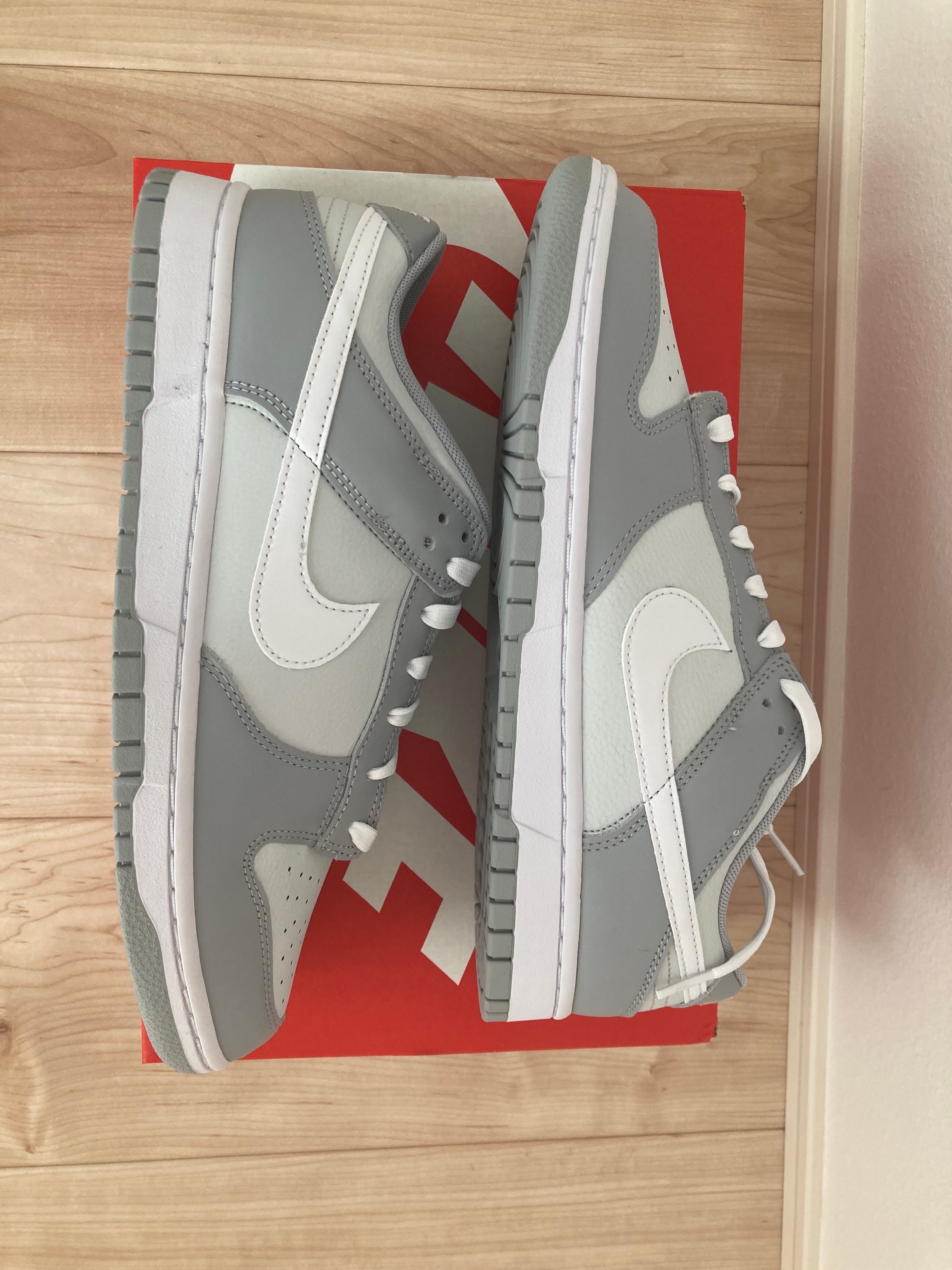 Nike Dunk Low "Pure Platinum/White/Wolf Gray"