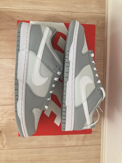Nike Dunk Low "Pure Platinum/White/Wolf Gray"