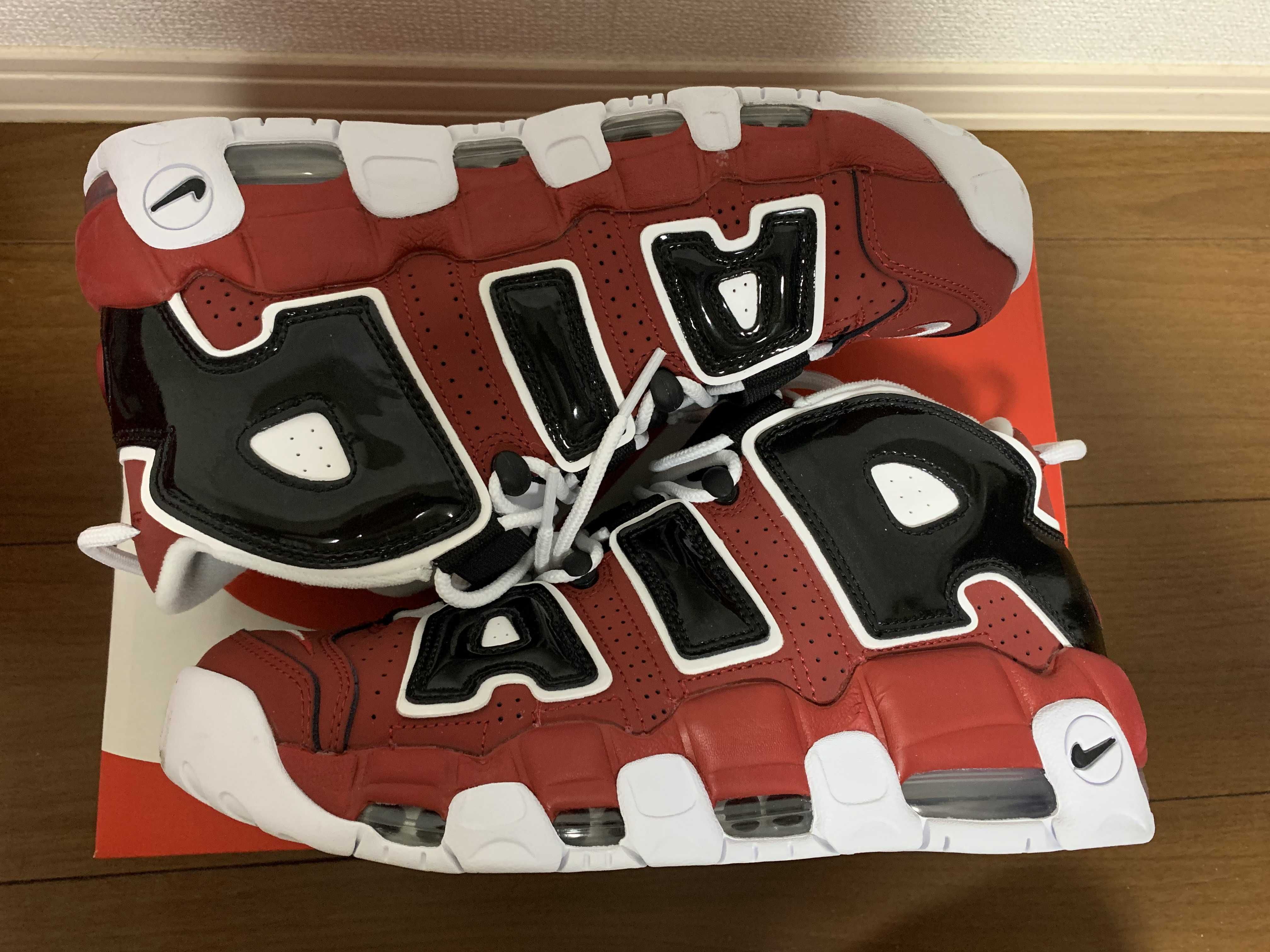 Nike Air More Uptempo ’96 "Black and Varsity Red" (2021) 