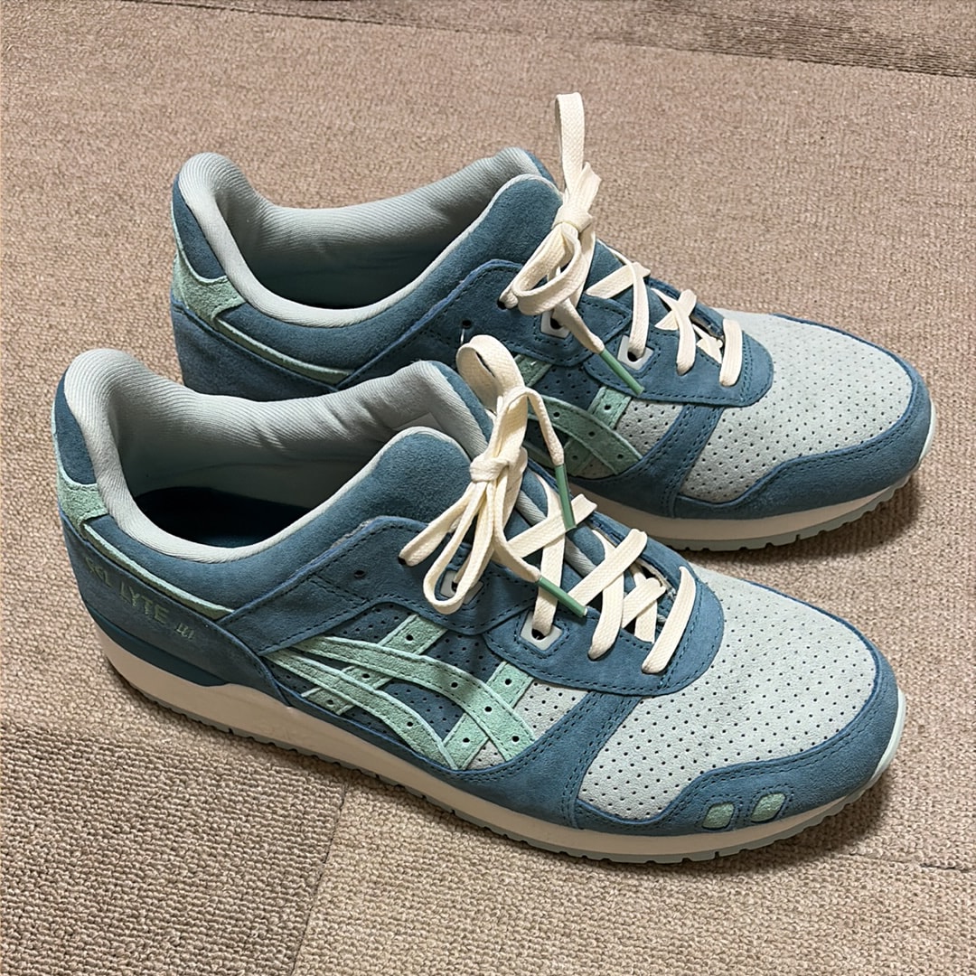 アシックス ゲルライト3  OG "ミスティパイン/シーフォーム"