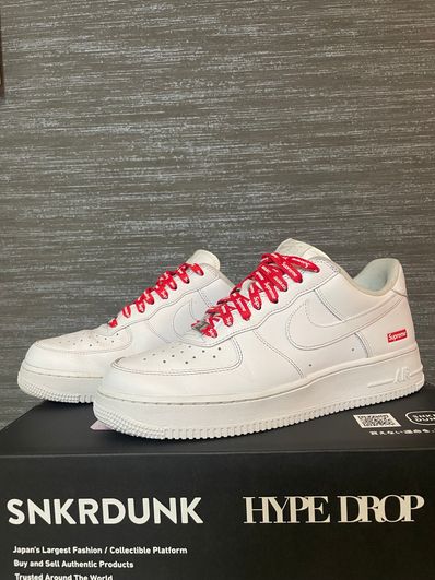 Supreme × Nike Air Force 1 Low "White"