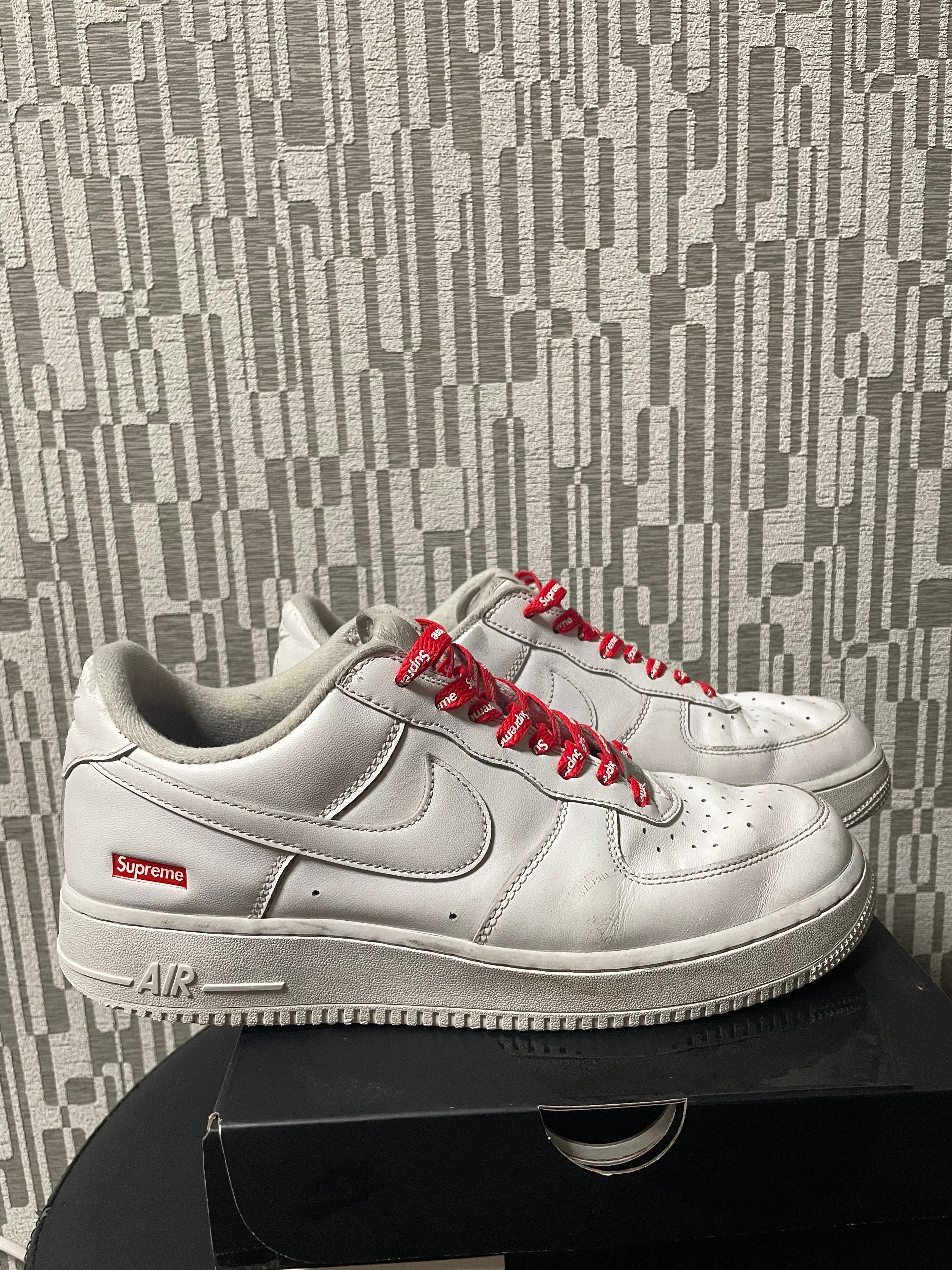 Supreme × Nike Air Force 1 Low "White"