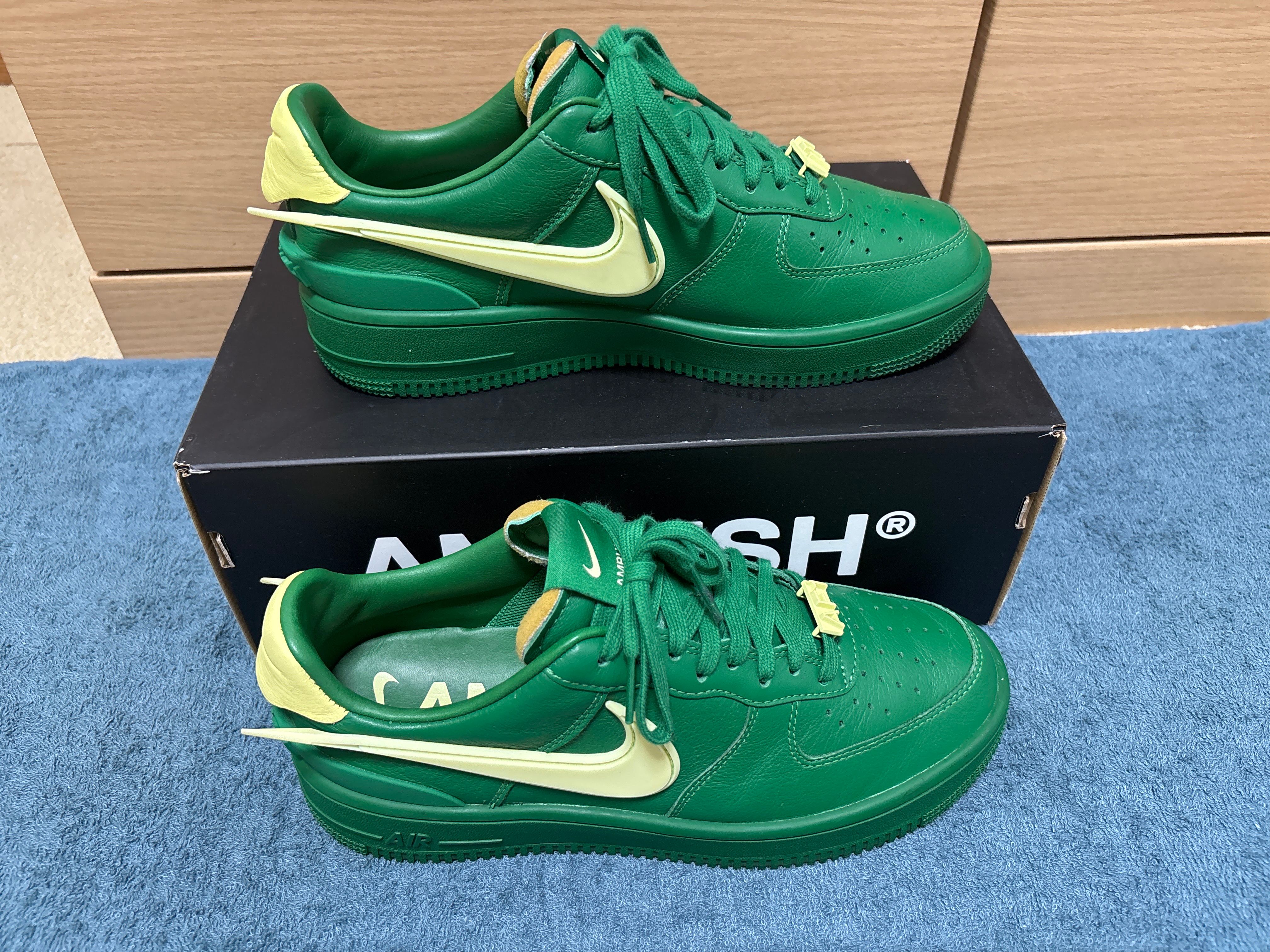 AMBUSH × Nike Air Force 1 Low "Pine Green and Citron"