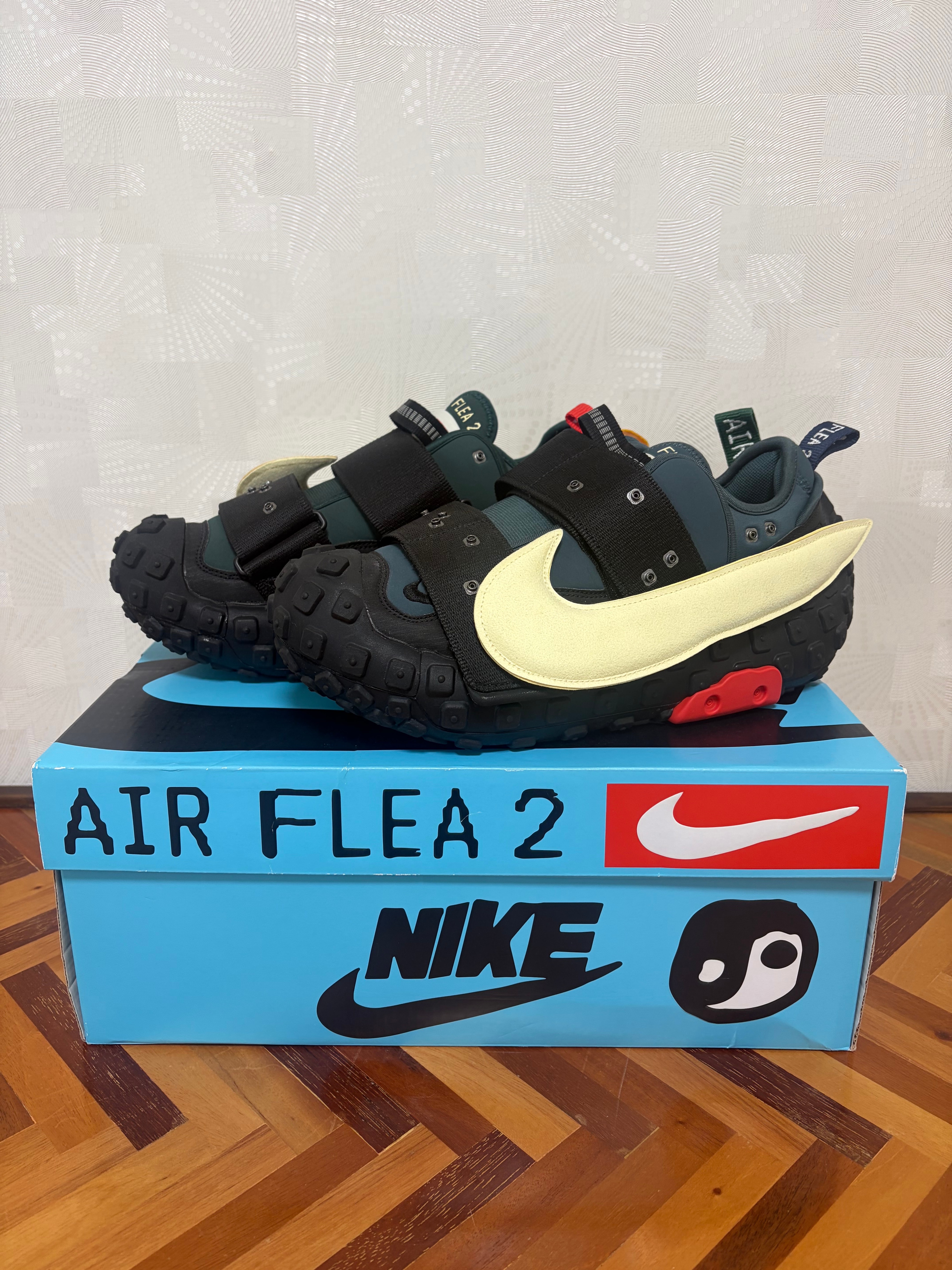 Cactus Plant Flea Market × Nike Air Flea 2 "Faded Spruce"