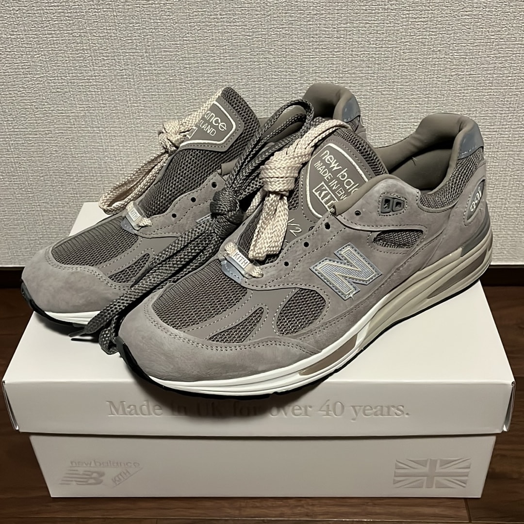 KITH 101 × New Balance 991V2 "Moonrock"