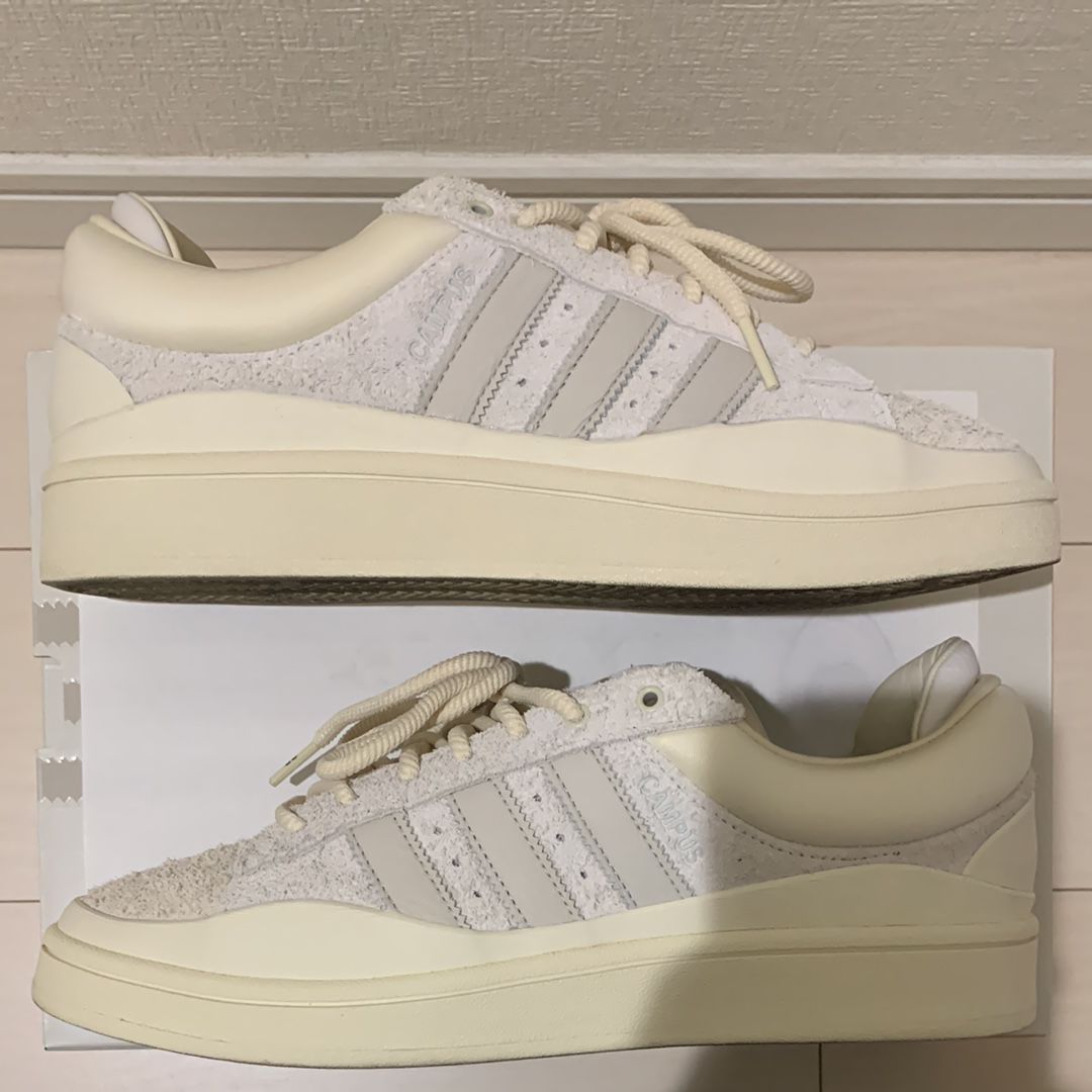 Bad Bunny × adidas Campus "Chalk White"