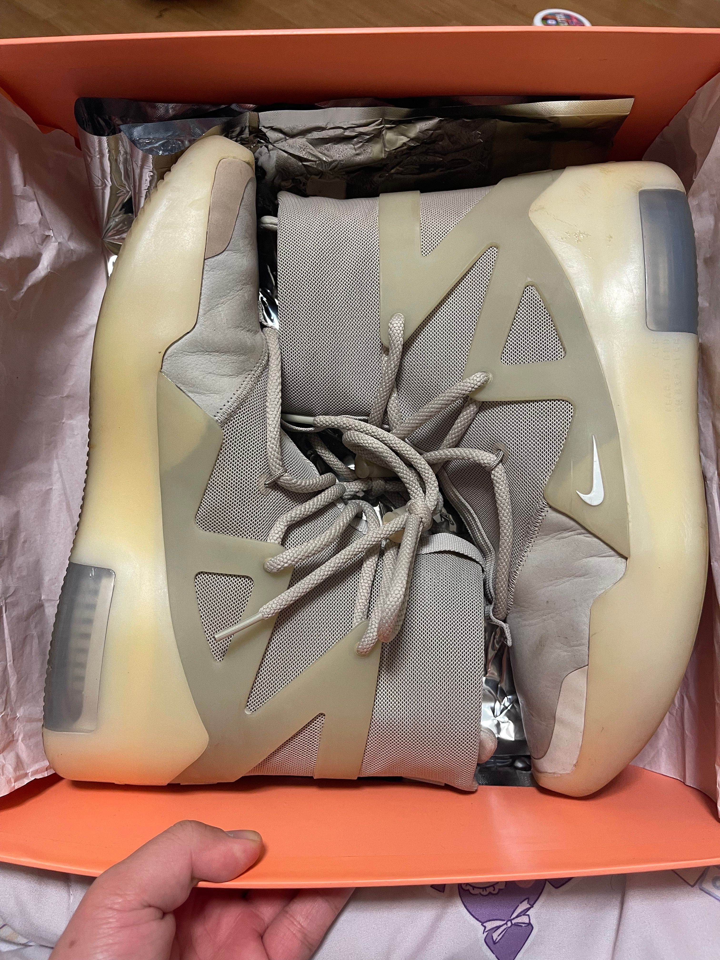 Fear Of God × Nike Air 1 "Oatmeal"