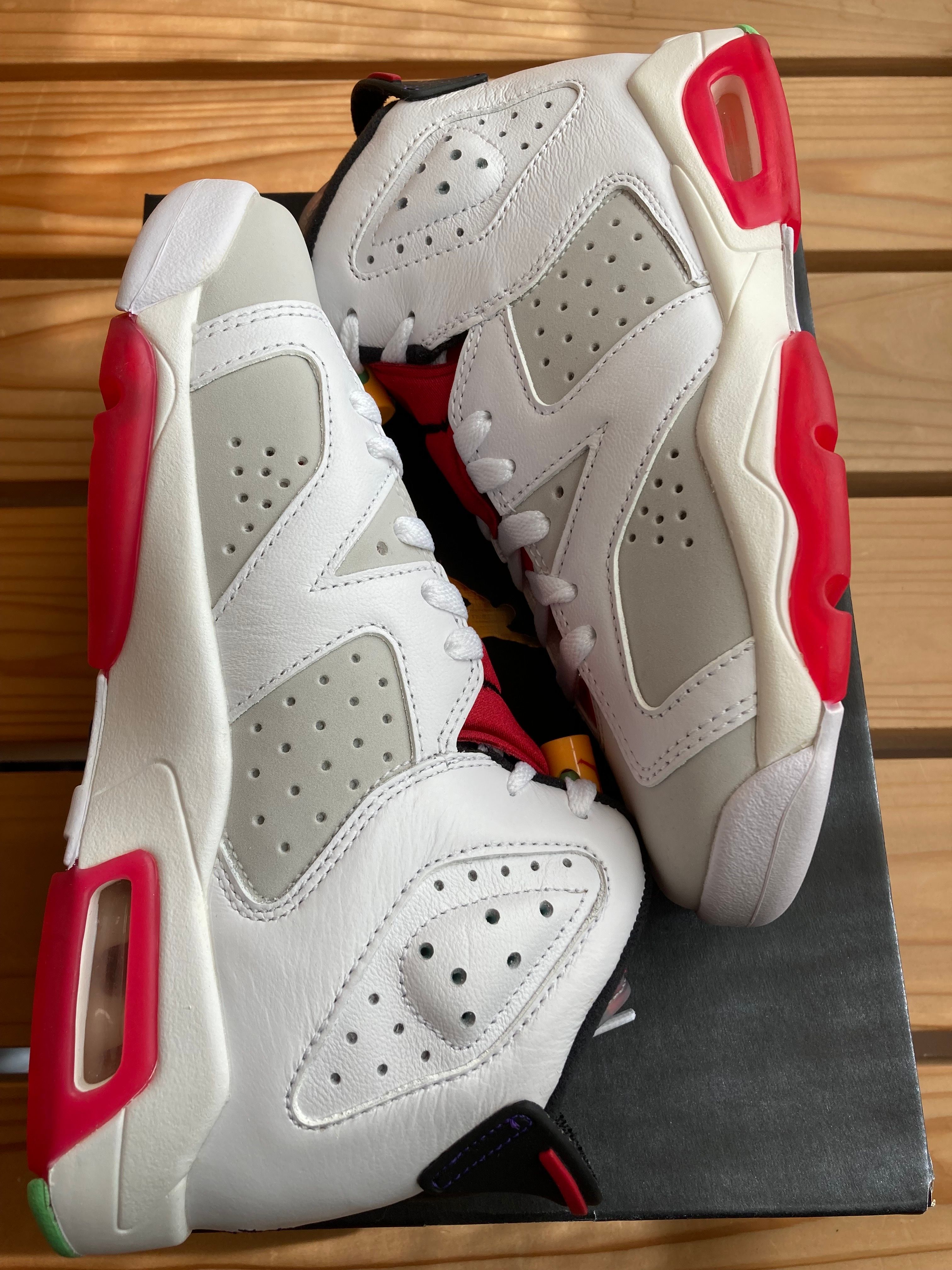 NIKE AIR JORDAN 6 GS "NEUTRAL GREY / HARE"