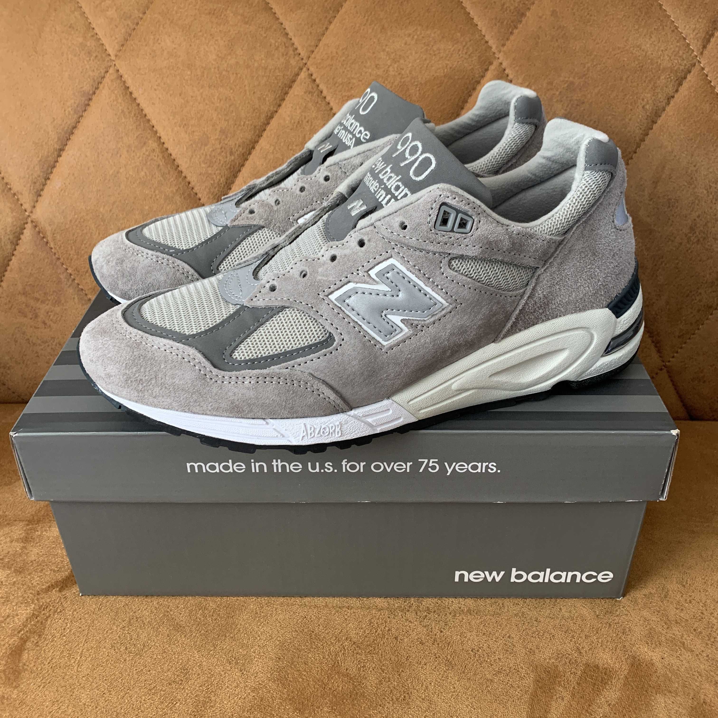 New Balance 990V2 "Gray"
