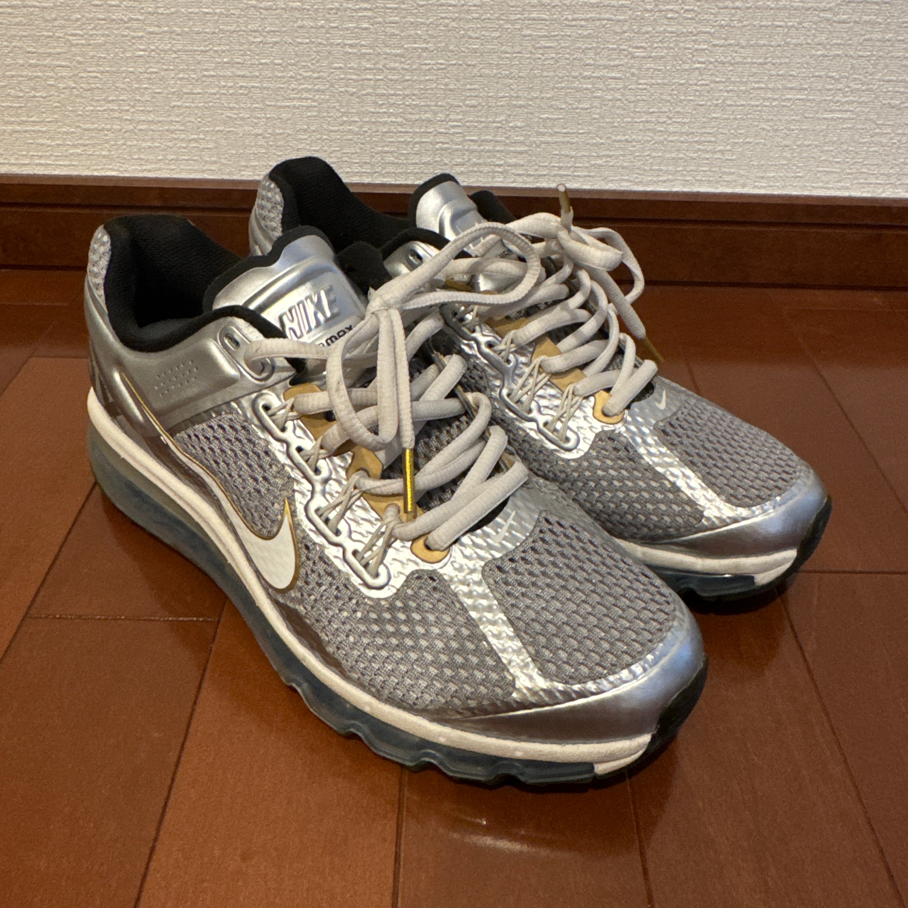 Nike Air Max 2013 "Silver/Metallic Pewter/Metallic Gold/Phantom"