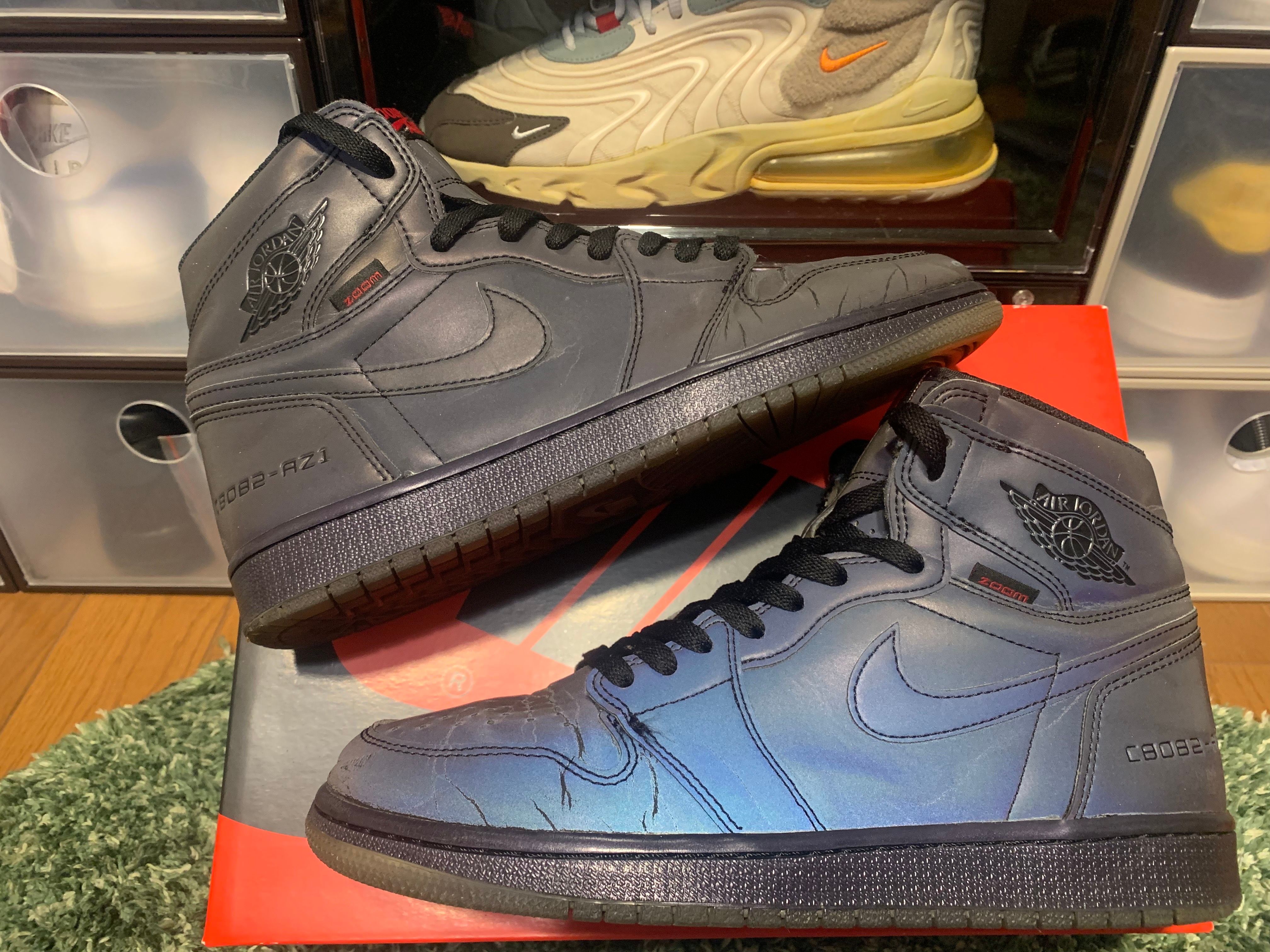 Nike Air Jordan 1 High Zoom Fearless "Multi Color/Varsity Red/Black"