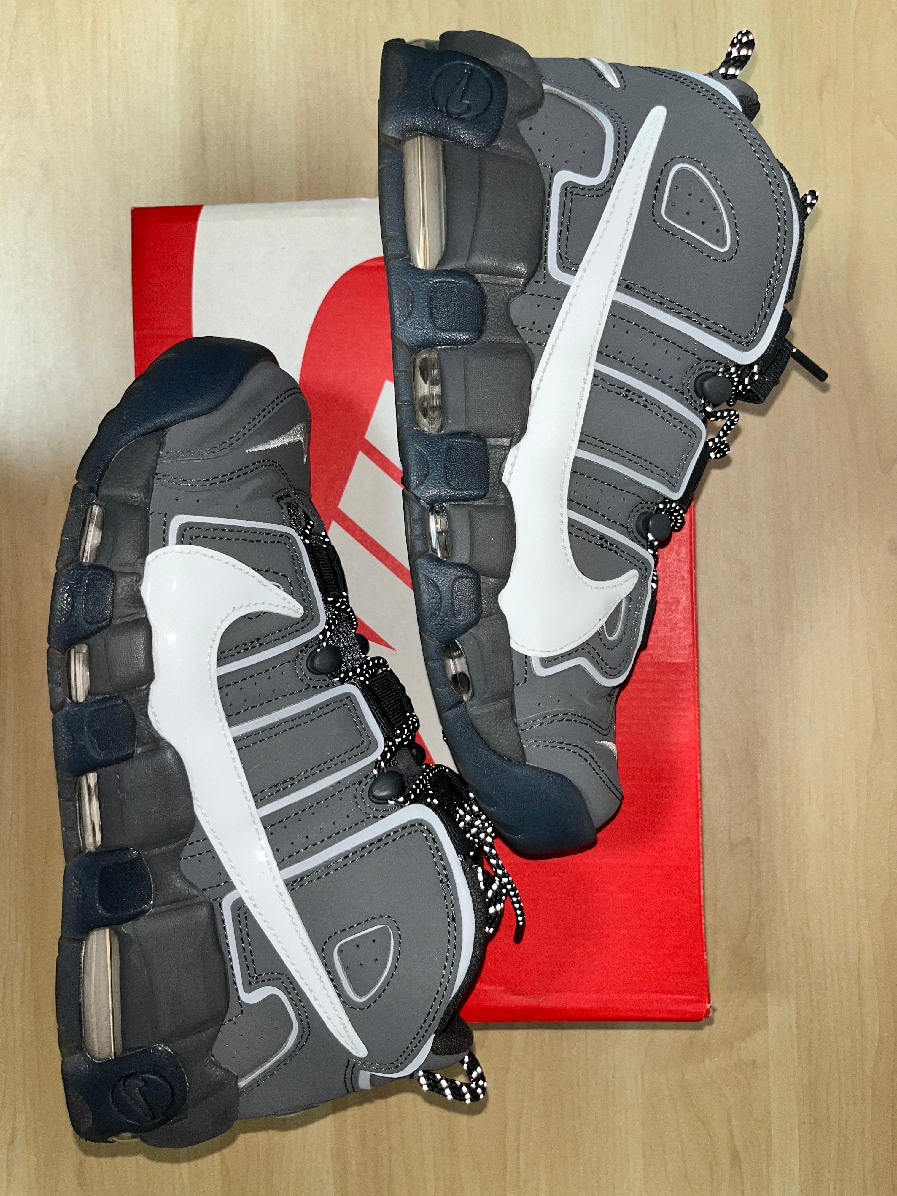Nike Air More Uptempo Copy Paste "Iron Grey/White/Smoke Grey/Anthracite"