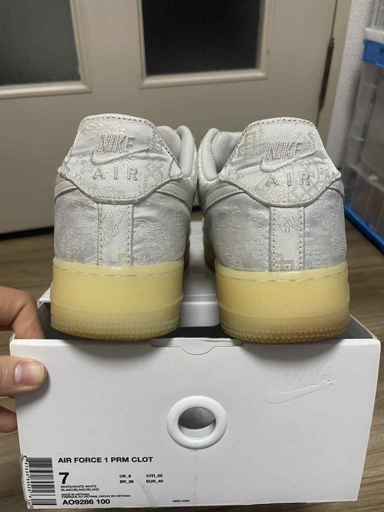 CLOT ×Nike Air Force 1 Low Premium "Silk"