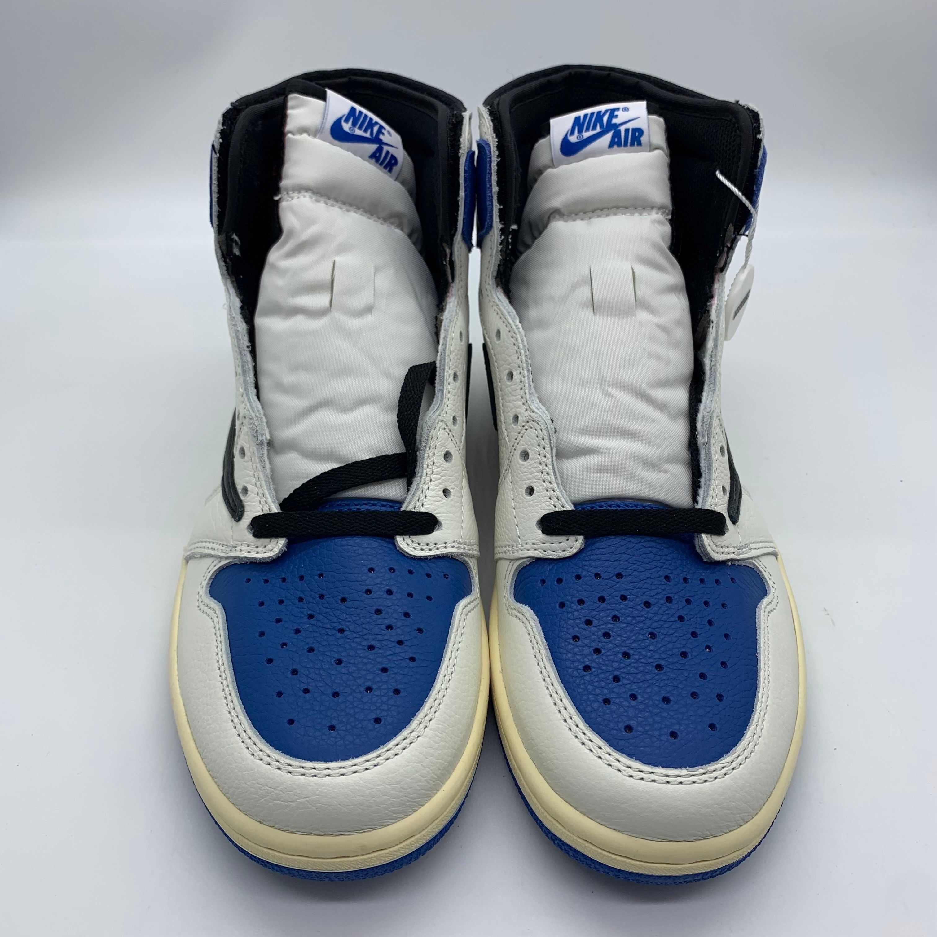 Travis Scott × fragment design × Nike Air Jordan 1 Retro High OG SP "Military Blue"