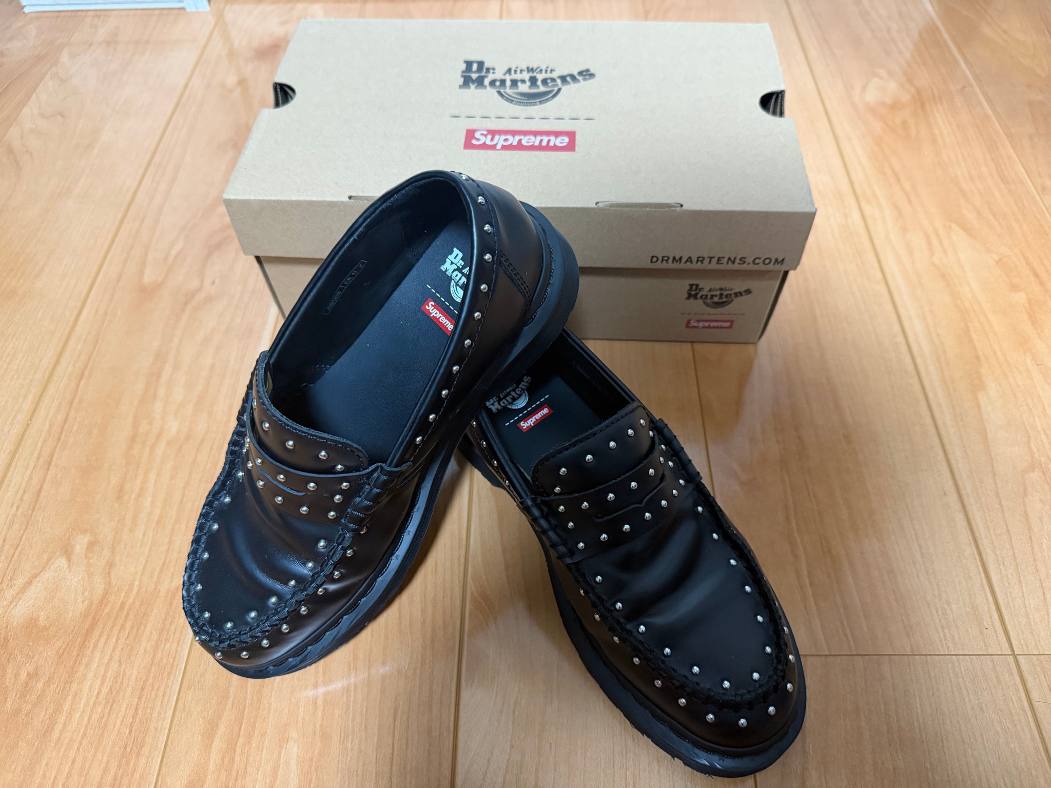 Supreme × Dr.Martens Studded Penton Loafer "Black" 25SS Week 13