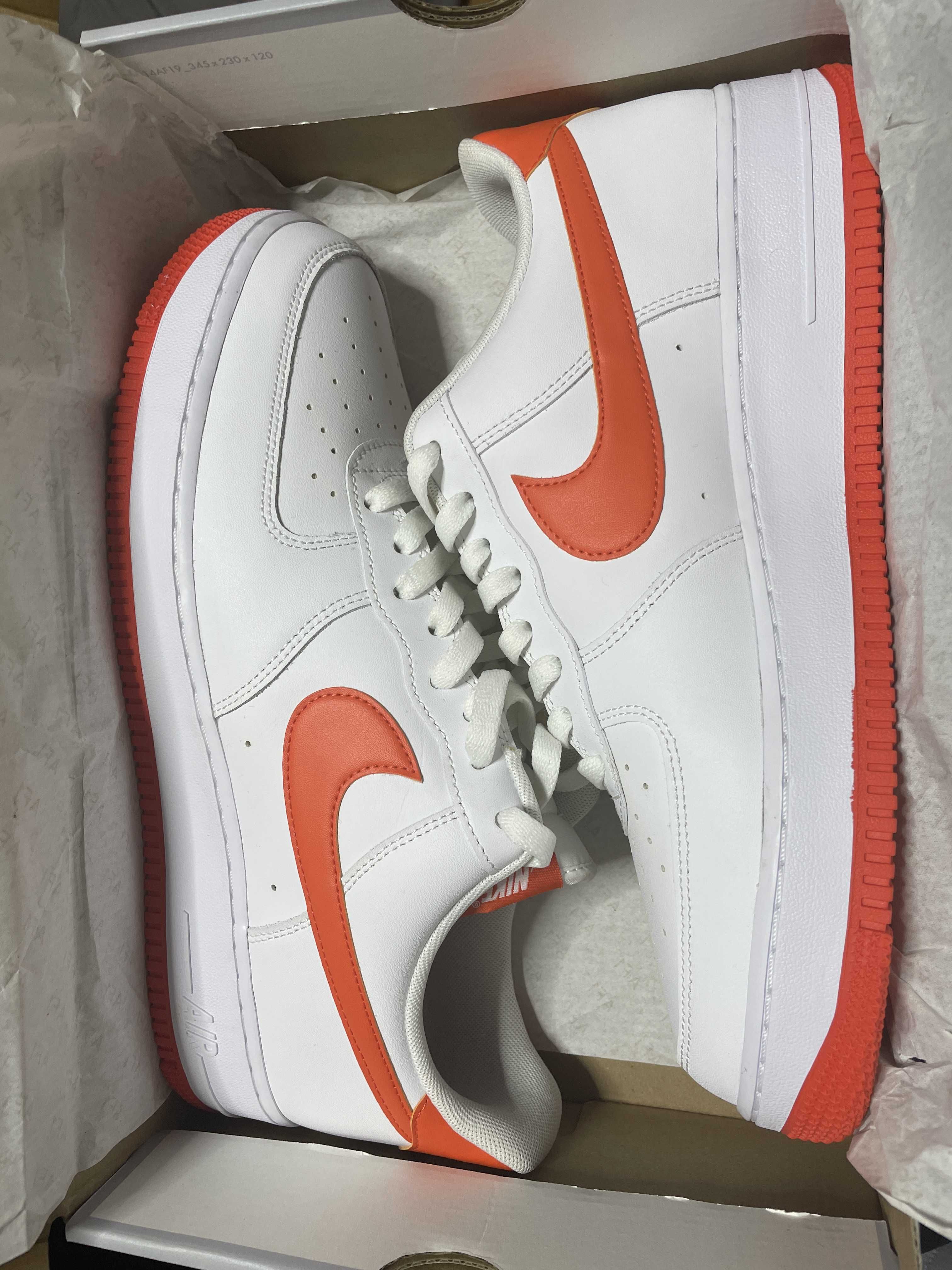 Nike Air Force 1 Low 07 "White/Orange"