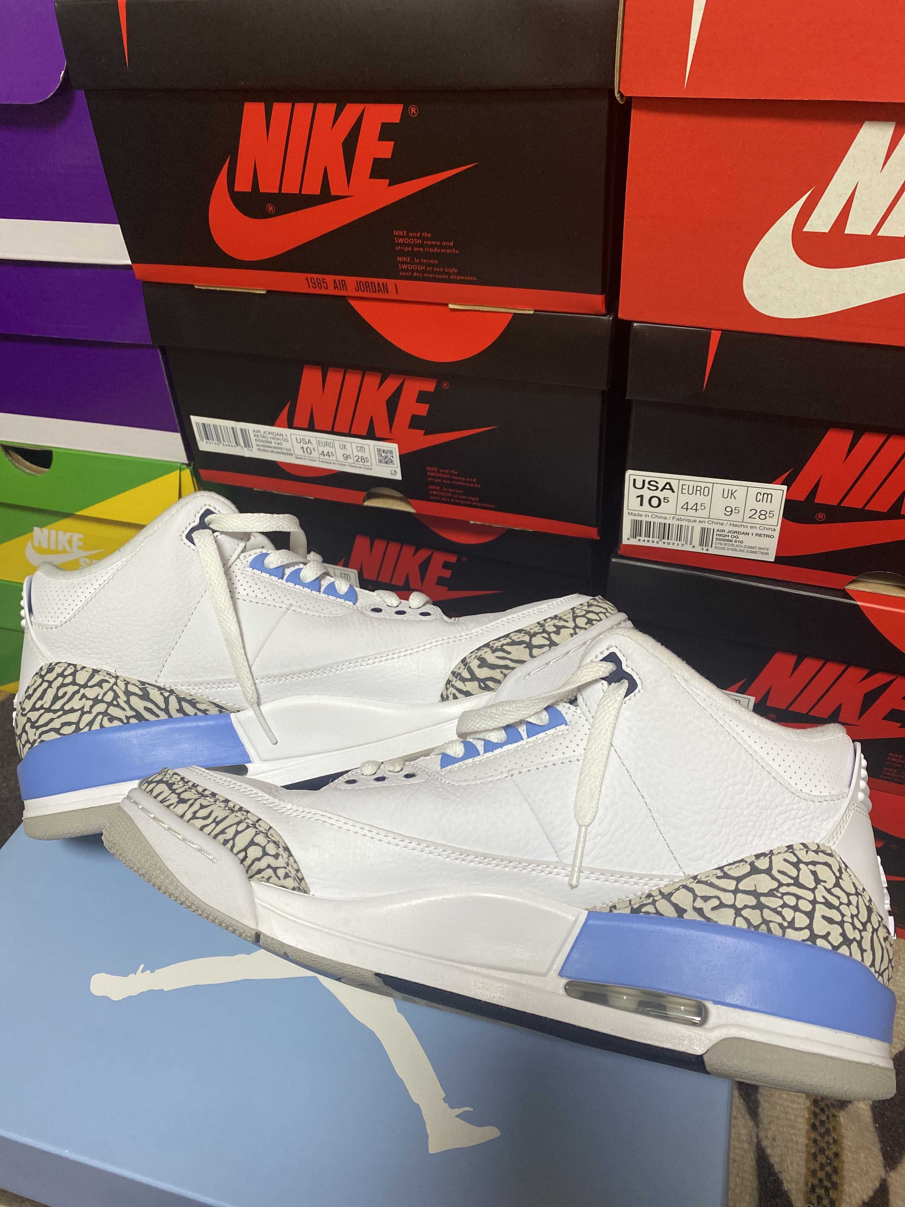 Nike Air Jordan 3 Retro "UNC" (2020)