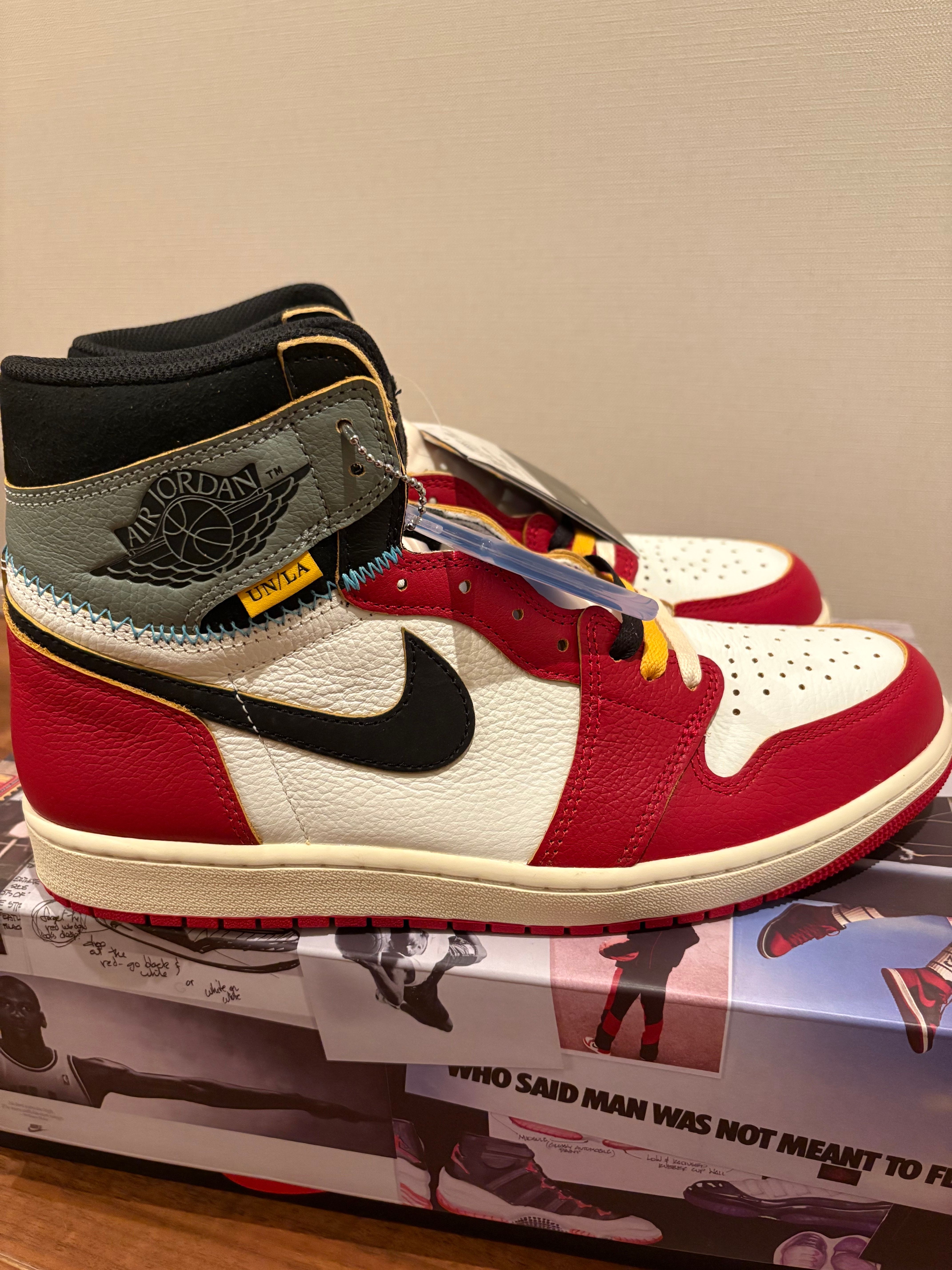 UNION × Nike Air Jordan 1 Retro High OG "Chicago/Shadow"