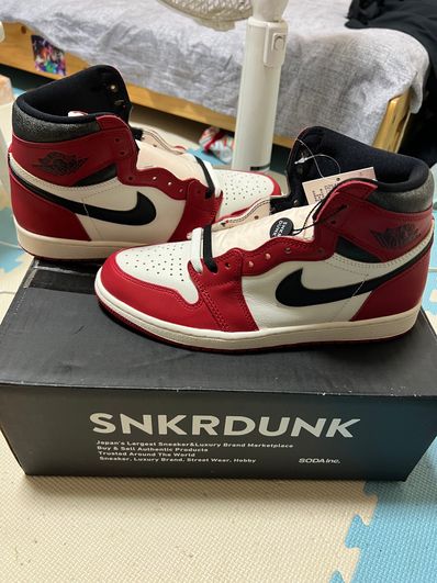 ナチュラルネイビー Nike AJ1 シカゴ 24cm バーンファインド その2