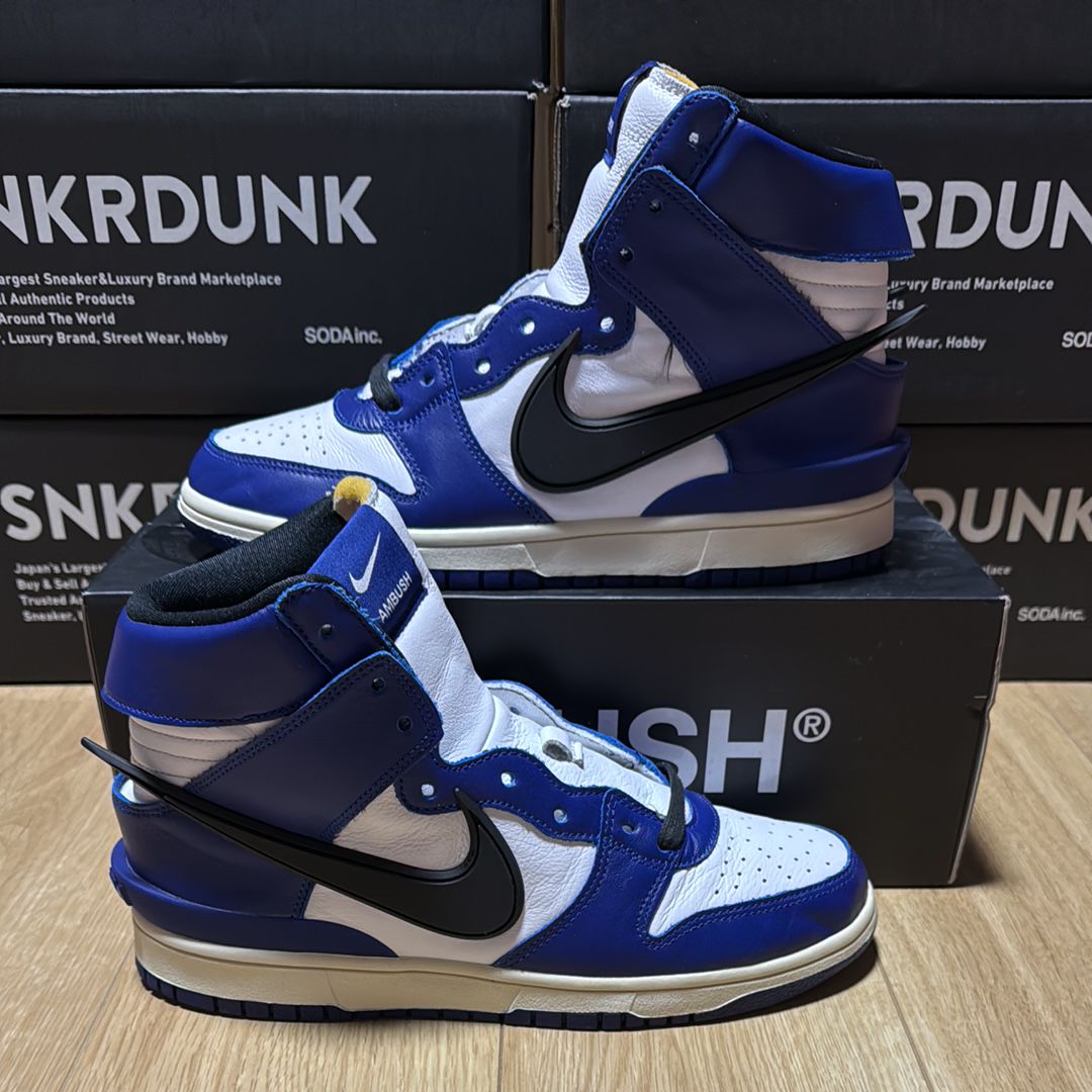 AMBUSH × NIKE DUNK HIGH "DEEP ROYAL"