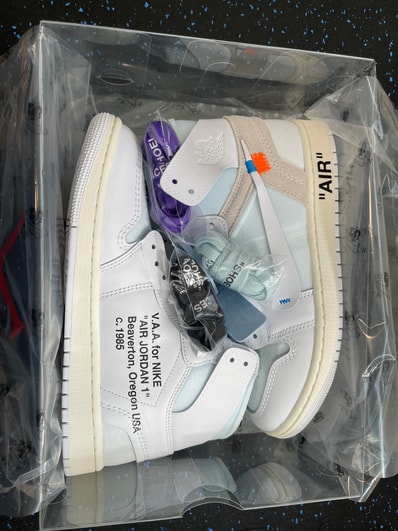 Virgil Abloh Archive (V.A.A.) × Nike Air Jordan 1 Retro High OG "Alaska"