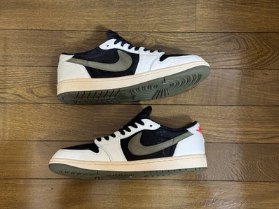 Travis Scott × Nike Women's Air Jordan 1 Low OG "Medium Olive"