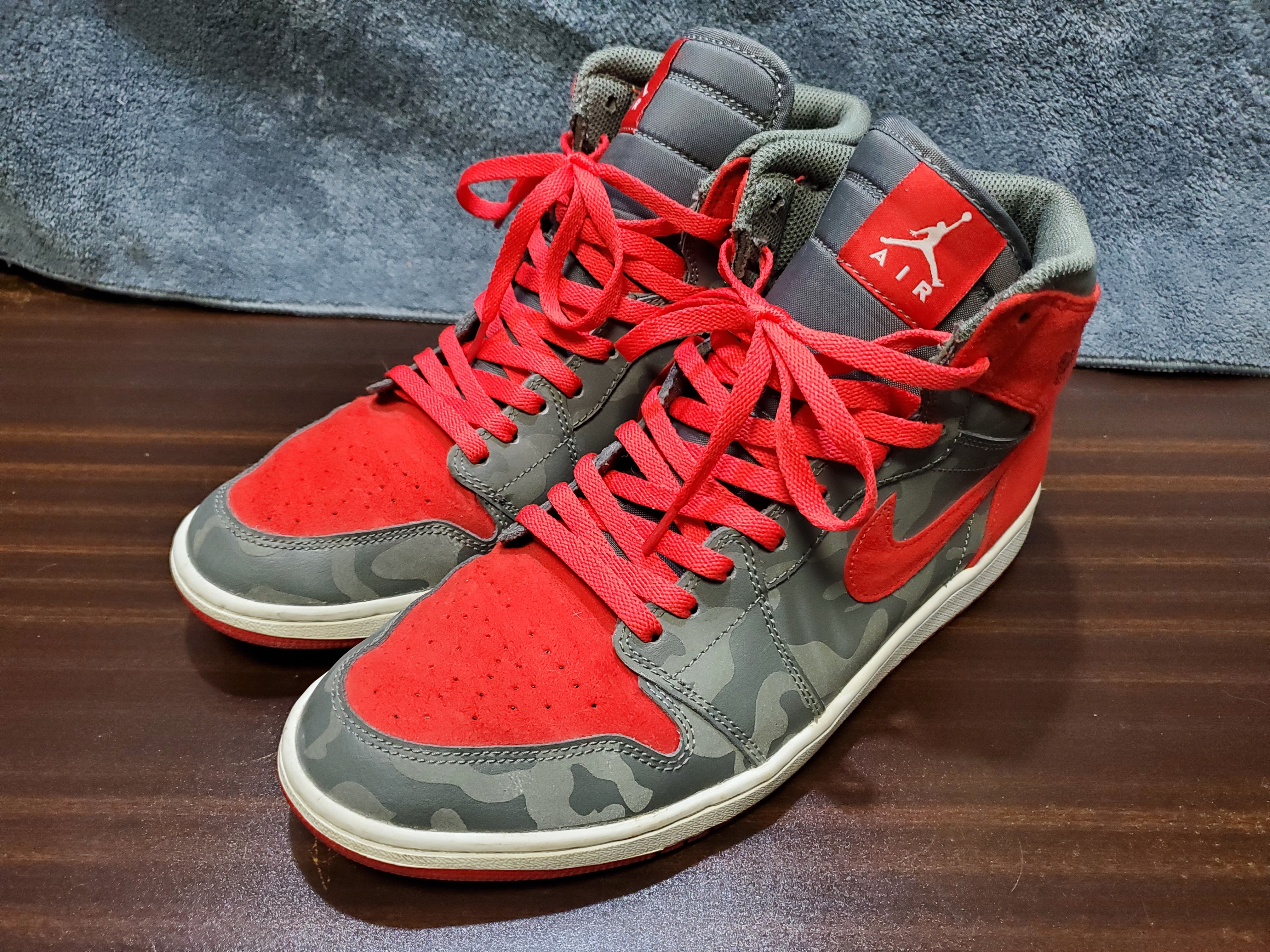 ナイキ エアジョーダン1 レトロ ハイ "カモ スリーエム ブレッド"