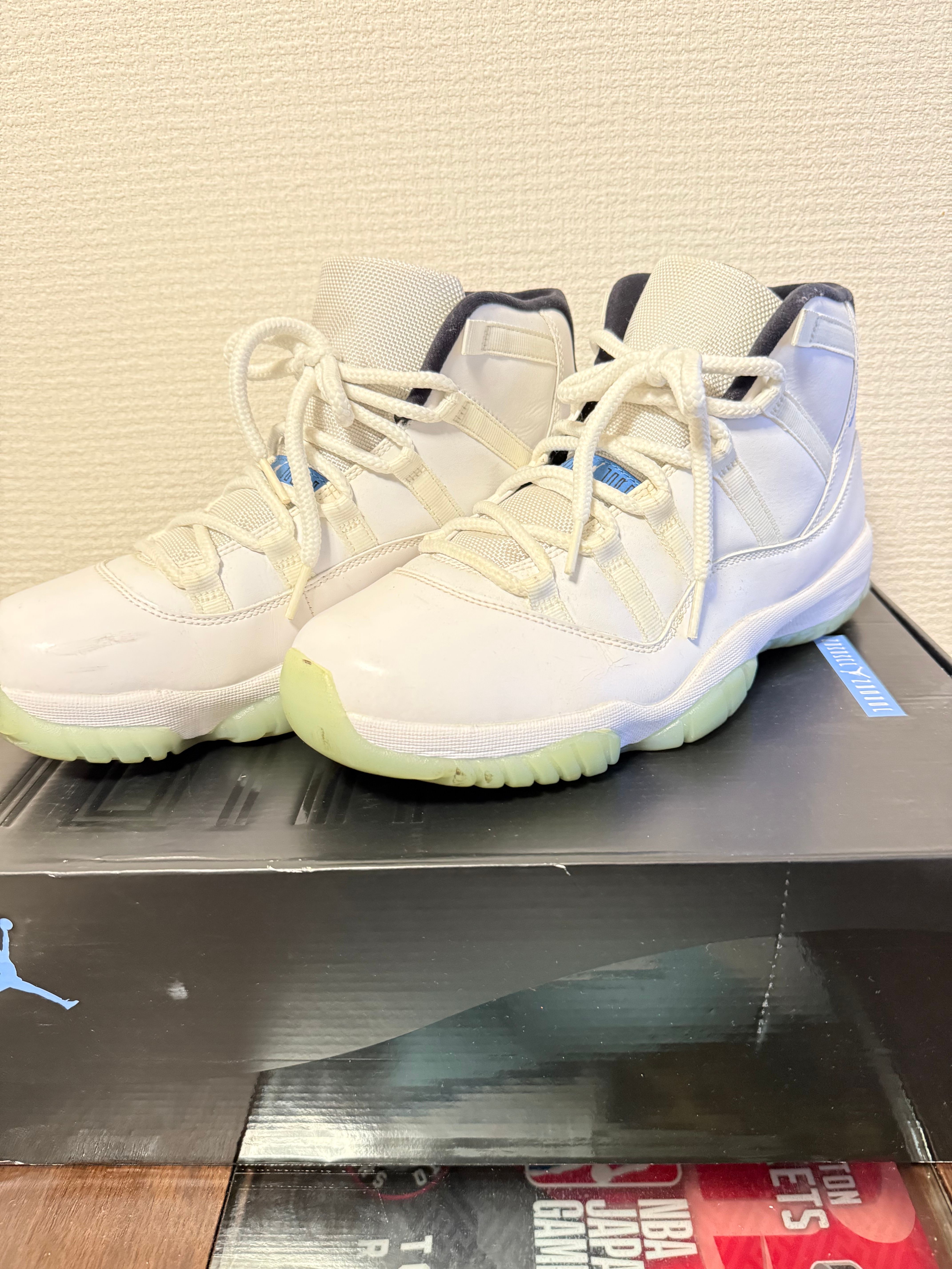 NIKE AIR JORDAN 11 RETRO "LEGEND BLUE" (2014)