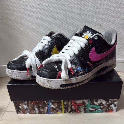 PEACEMINUSONE × Nike Air Force 1 Low '07 Para-Noise 3.0 "Black and Multi-Color" / G-DRAGON