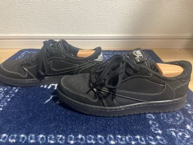 Travis Scott × Nike Air Jordan 1 Low OG SP "Black Phantom"