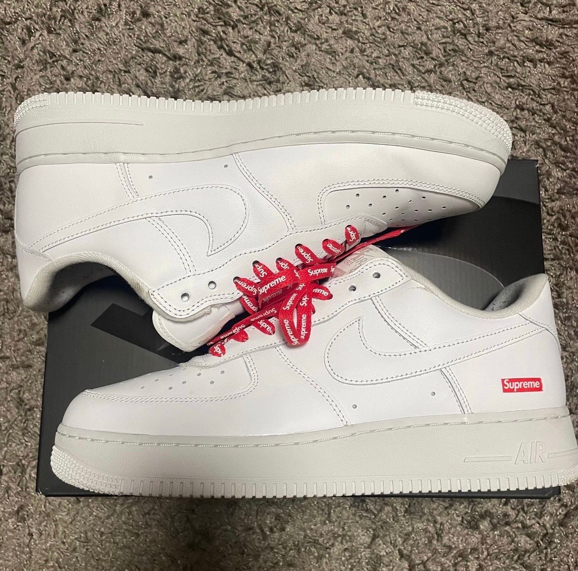 Supreme × Nike Air Force 1 Low "White"