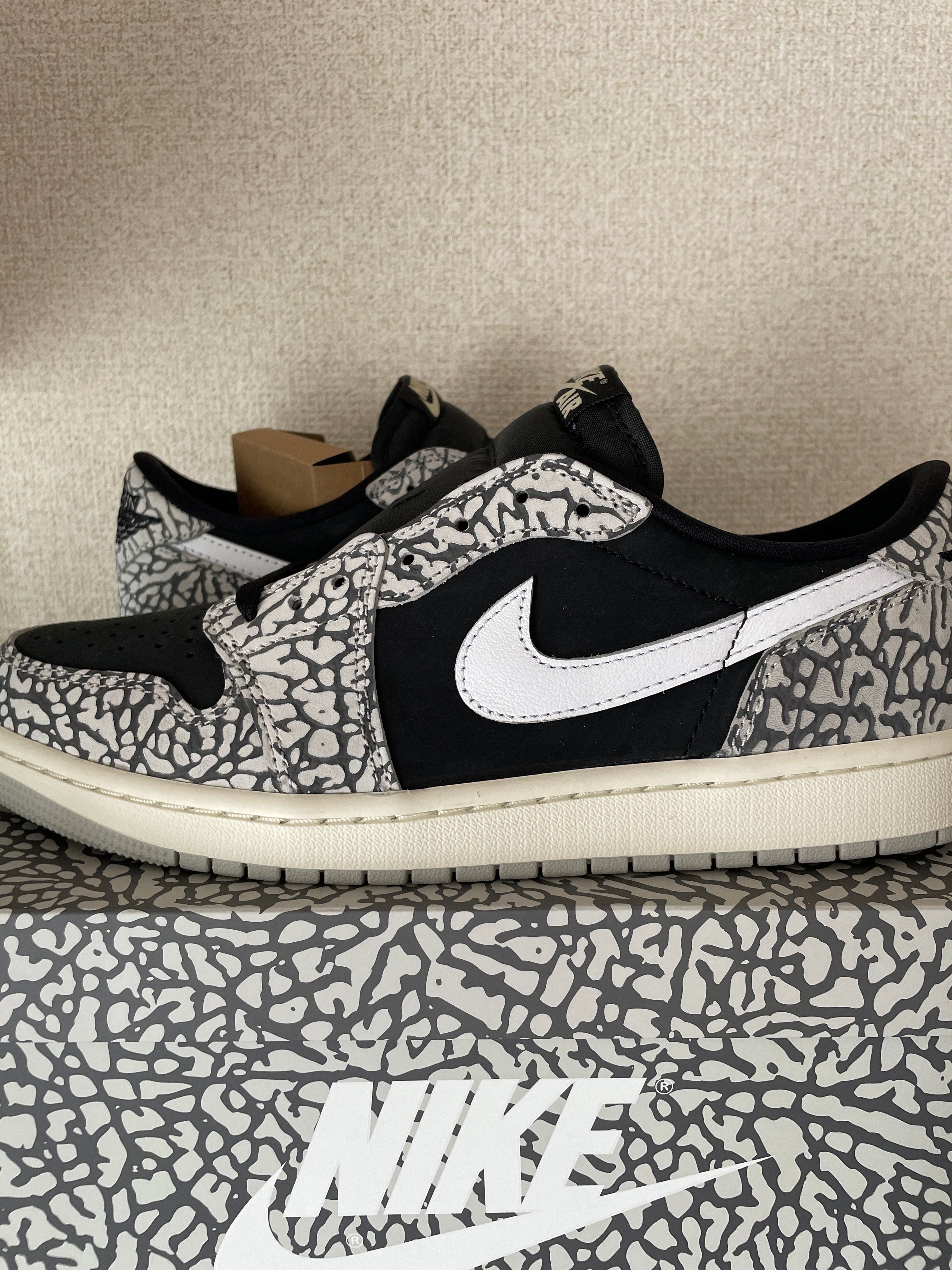 Nike Air Jordan 1 Retro Low OG "Black Cement"