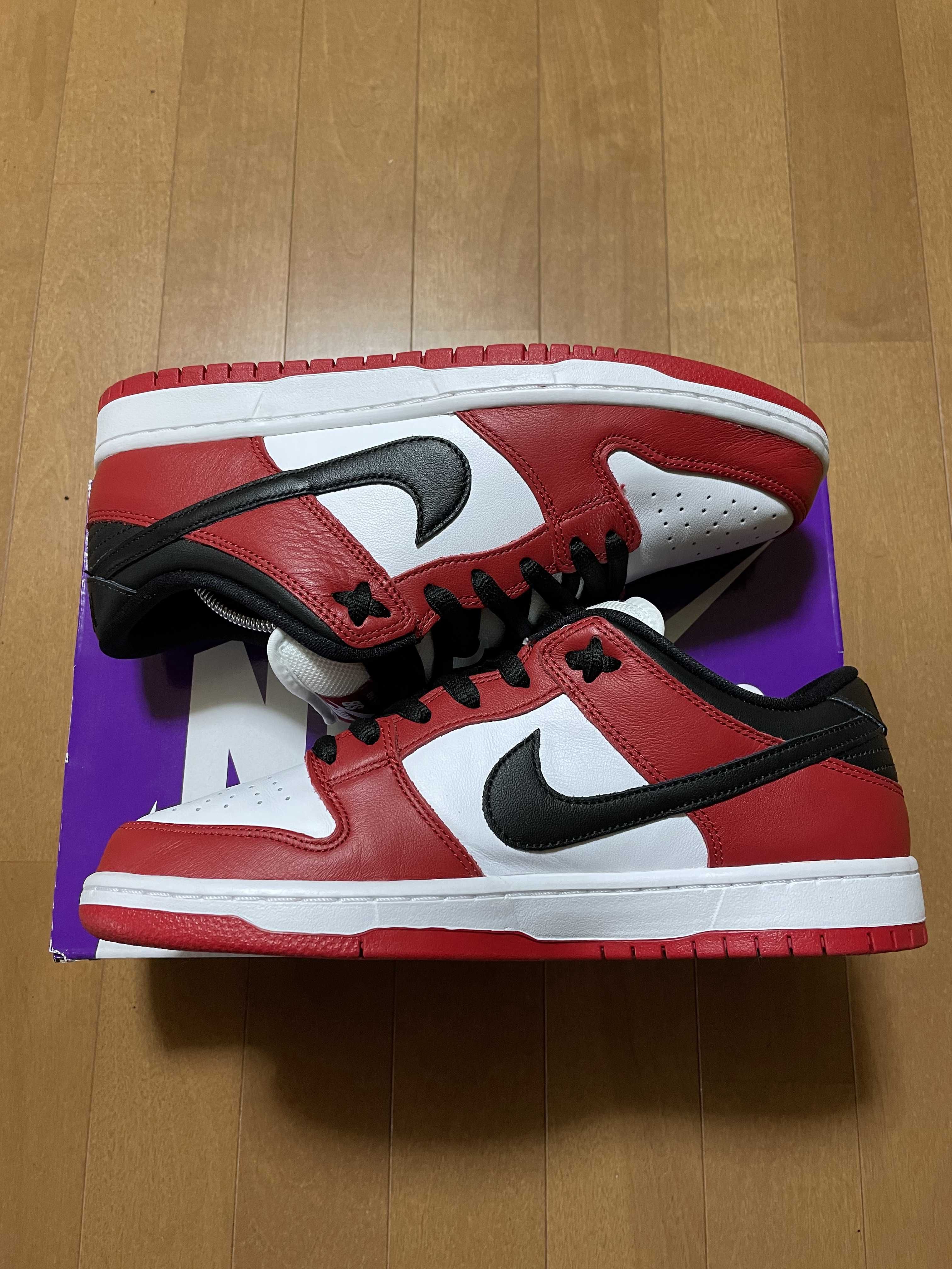 Nike SB Dunk Low Pro "J-Pack Chicago/Varsity Red and White"