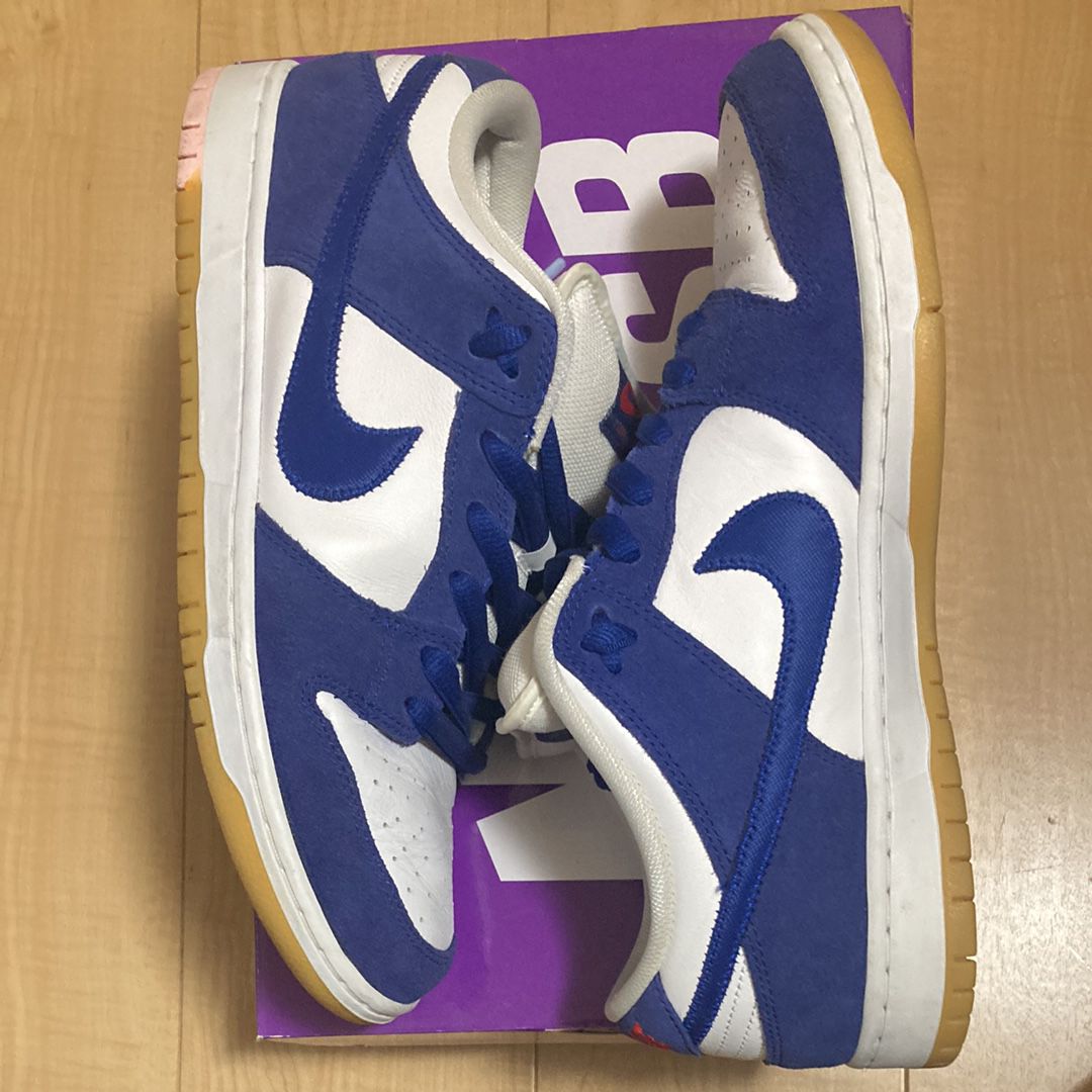 Nike SB Dunk Low "Los Angeles Dodgers/Deep Royal Blue"